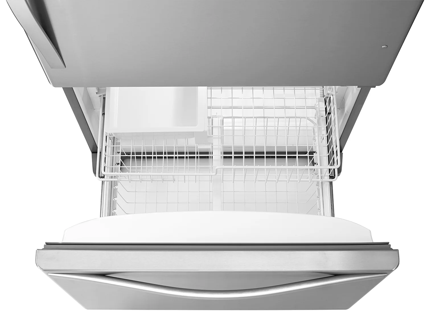 Whirlpool Stainless Steel Bottom-Freezer Refrigerator (22.1 Cu. Ft.) - WRB322DMBM - Image 4