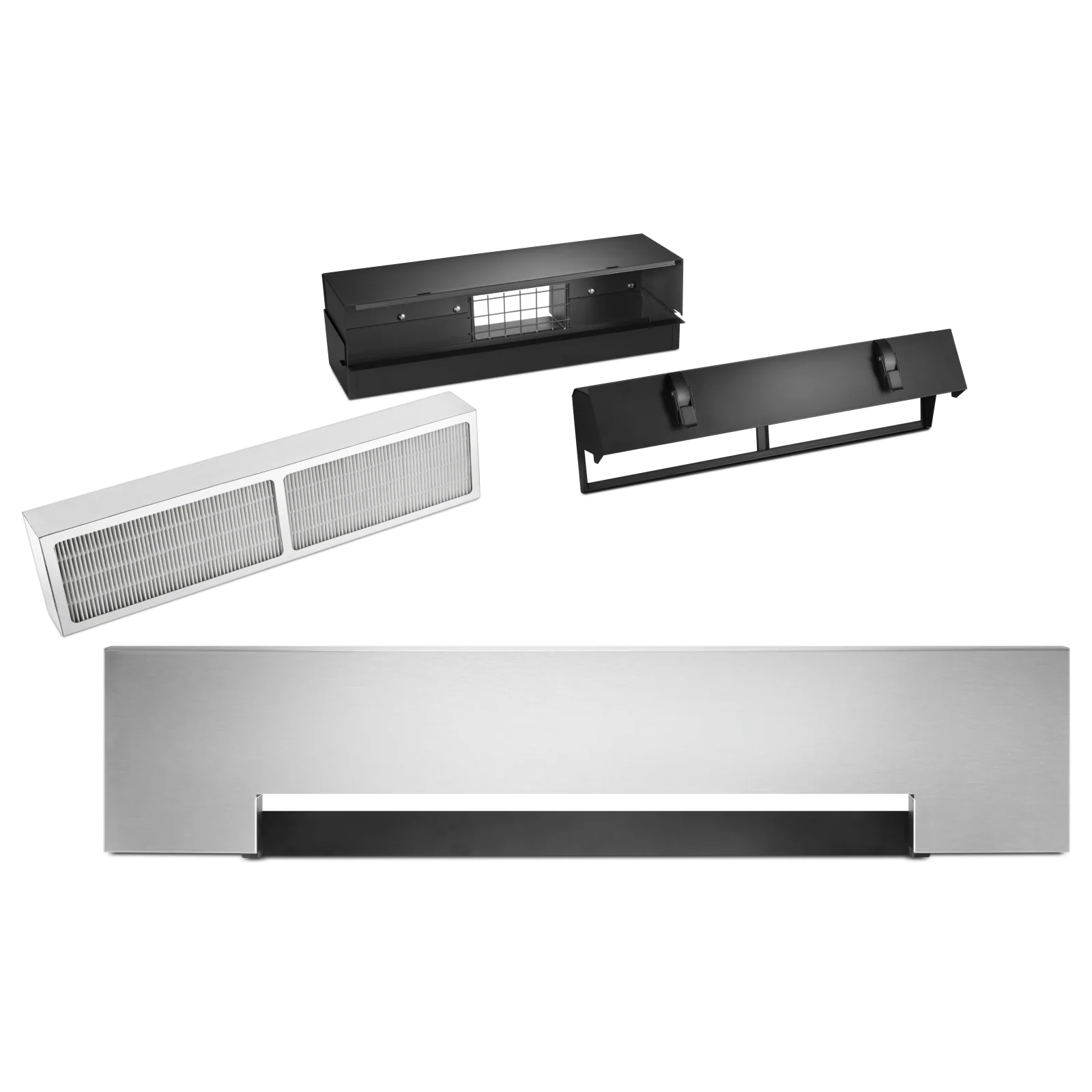 Whirlpool Stainless Steel Range Ductless Downdraft Vent Kit – W10748976 - Image 2