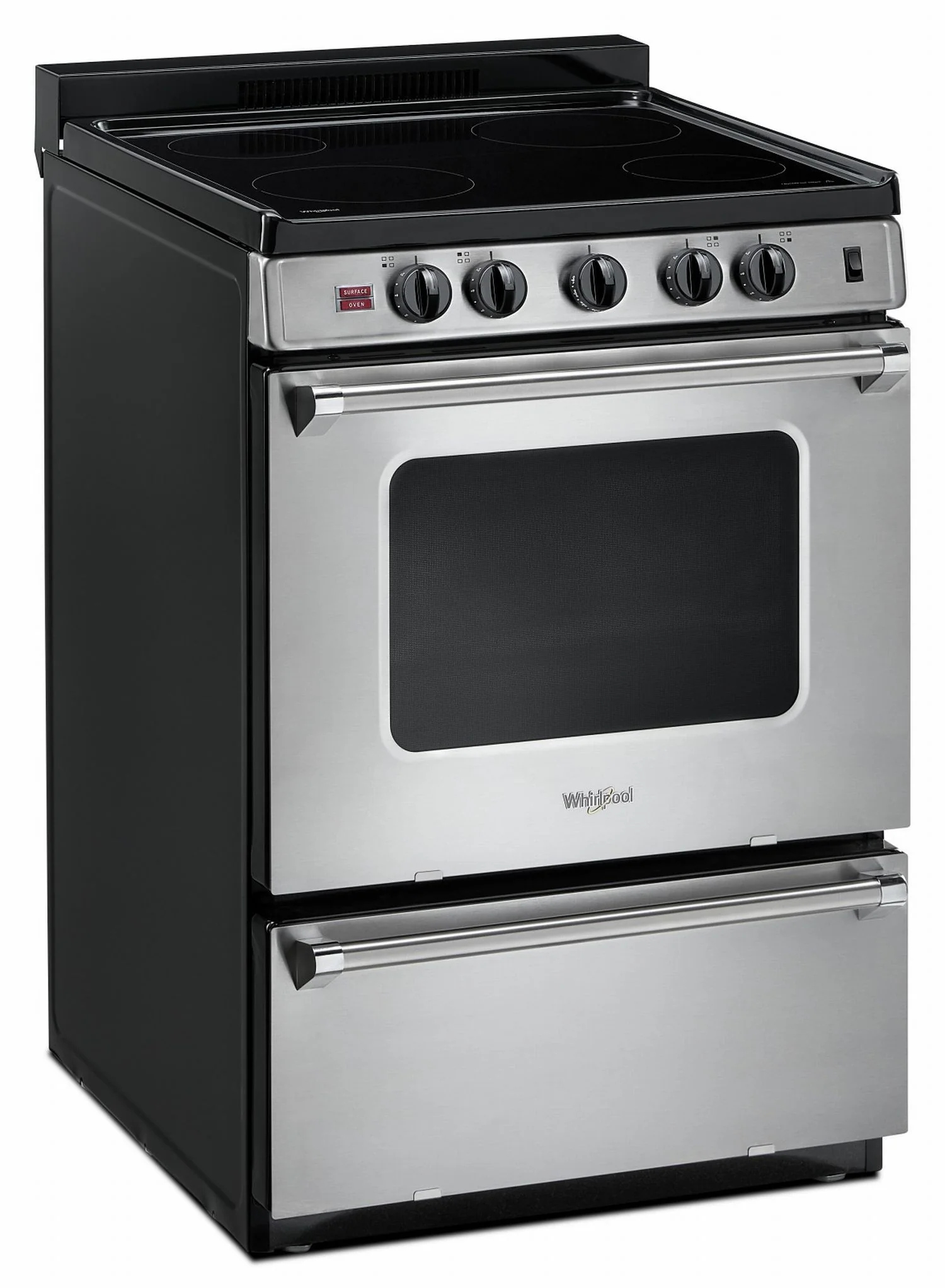 Whirlpool Stainless Steel Freestanding Electric Range (2.96 Cu. Ft.) - YWFE50M4HS - Image 5