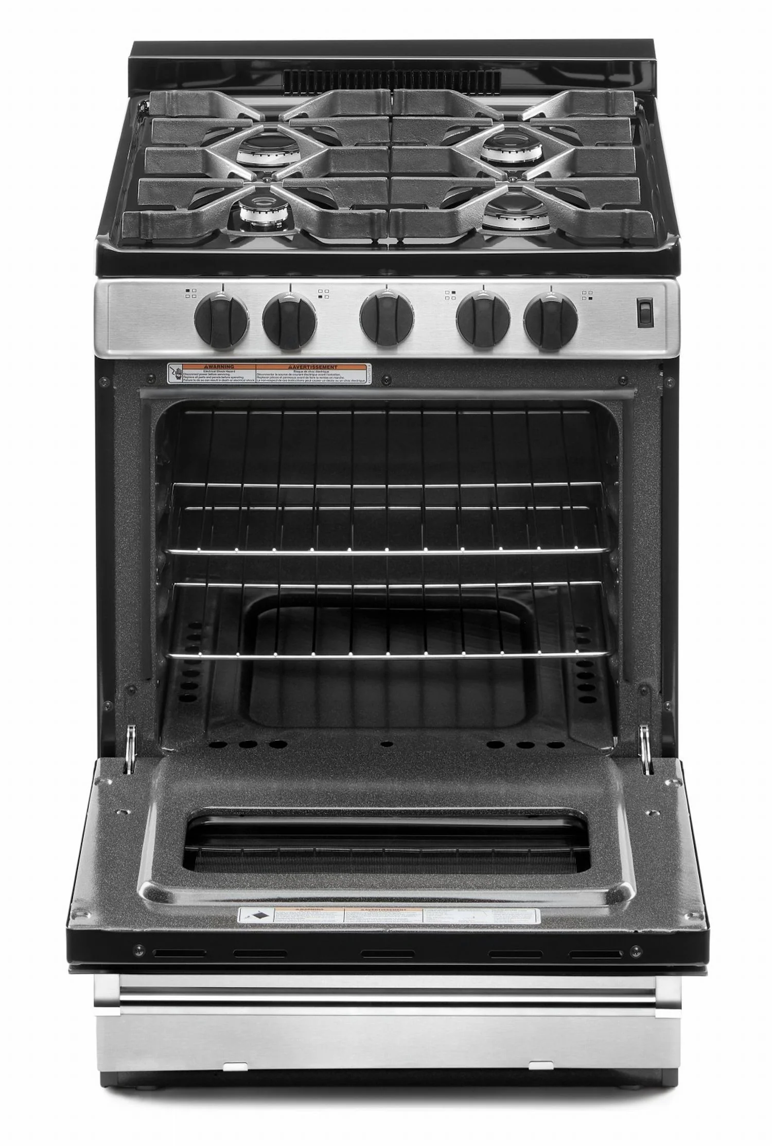 Whirlpool Stainless Steel Freestanding Gas Range (2.96 Cu. Ft.) - WFG500M4HS - Image 3