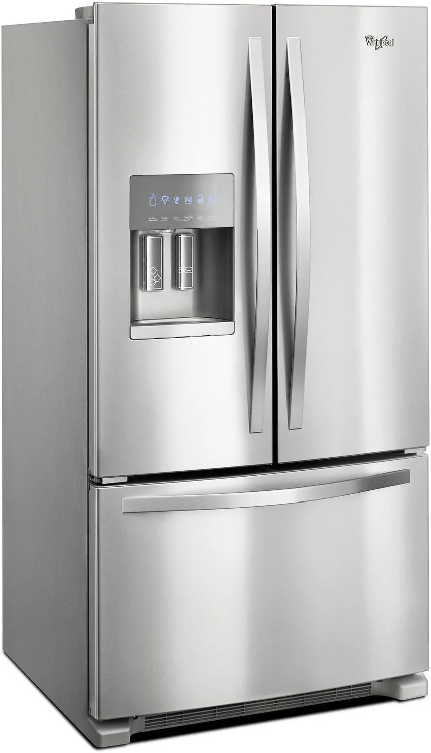 Whirlpool Stainless Steel French Door Refrigerator (25 Cu. Ft.) - WRF555SDFZ - Image 2