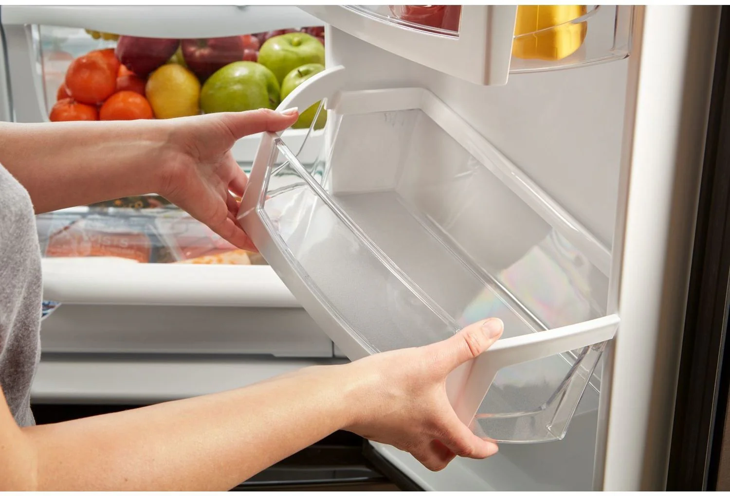 Whirlpool Stainless Steel French Door Refrigerator (25 Cu. Ft.) - WRF555SDFZ - Image 6