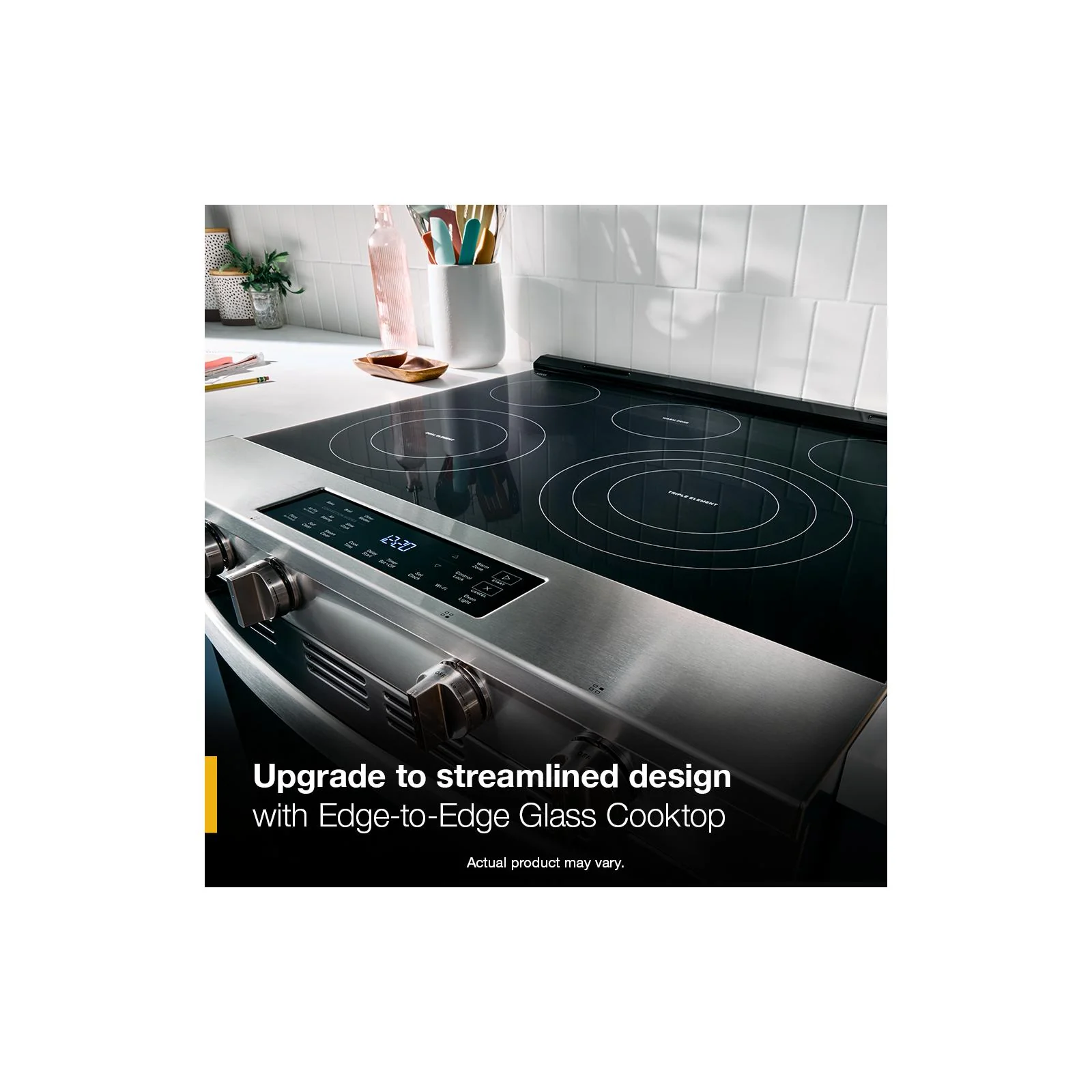 Whirlpool Black Slide-In Smart Electric Range (5.3 Cu. Ft.) - YWSES3330TB - Image 12