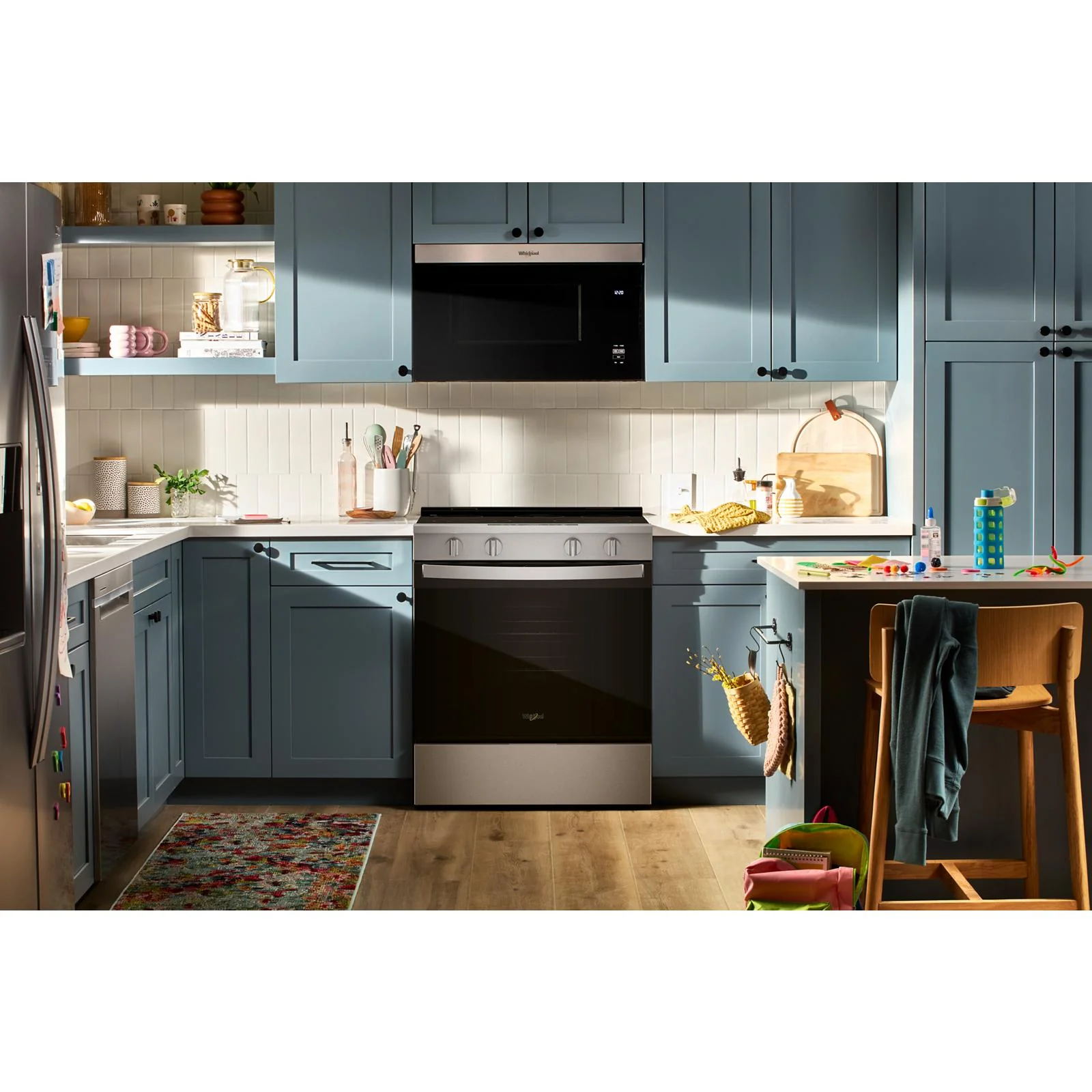 Whirlpool Stainless Steel Slide-In Smart Electric Range (5.3 Cu. Ft.)- YWSES3330TS - Image 2