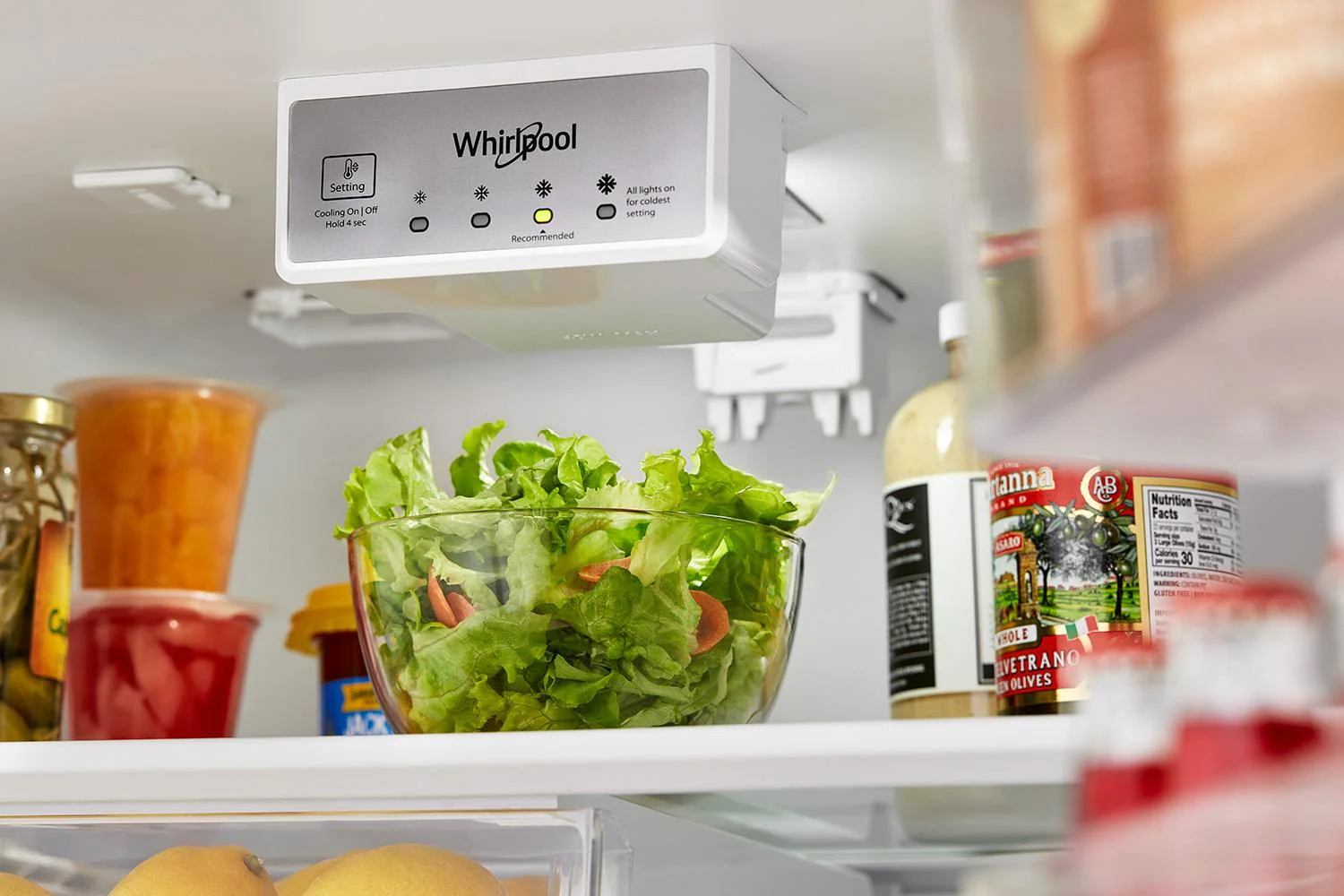 Whirlpool 30.5" 16.3 Cu. Ft. Stainless Steel Top-Freezer Refrigerator - WRTX5028PM - Image 5