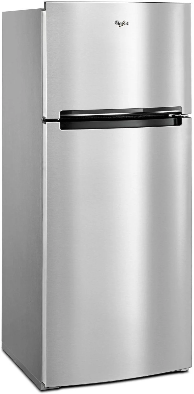 Whirlpool 28" 18 Cu. Ft. Stainless Steel Top-Freezer Refrigerator - WRT518SZFM - Image 2