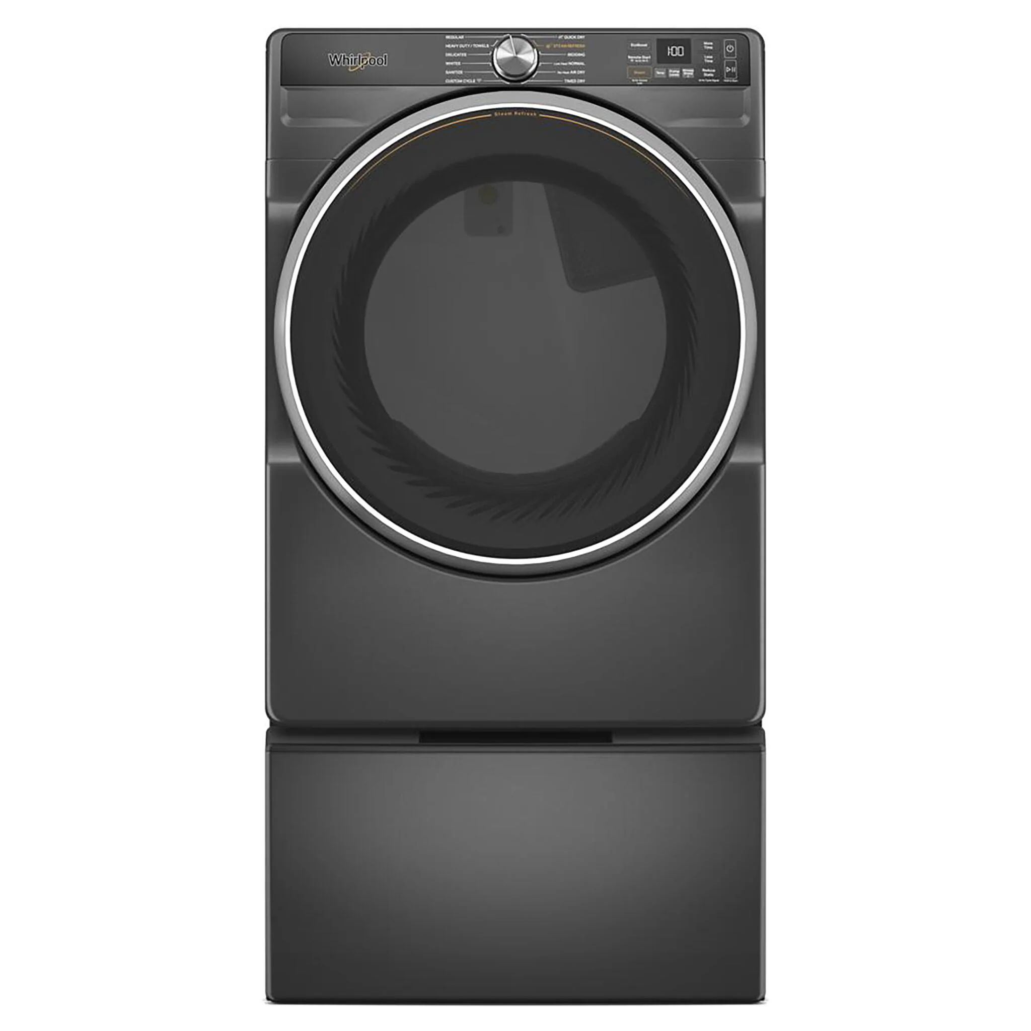 Whirlpool Volcano Black Electric Dryer (7.4 Cu.Ft.) - YWED6720RU - Image 3