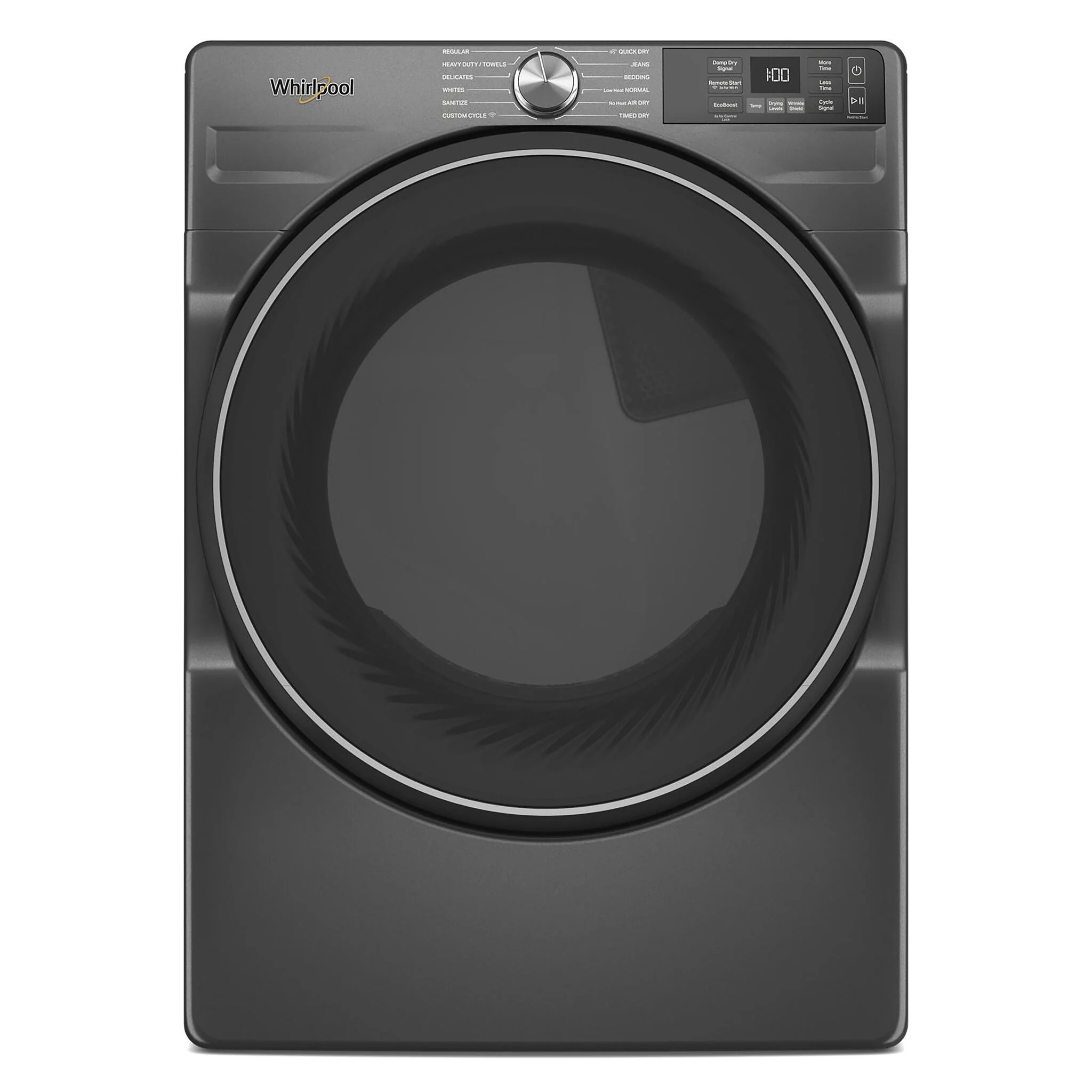 Whirlpool Volcano Black Electric Dryer with Wrinkle Shieldâą (7.4 Cu.Ft.) - YWED5720RU