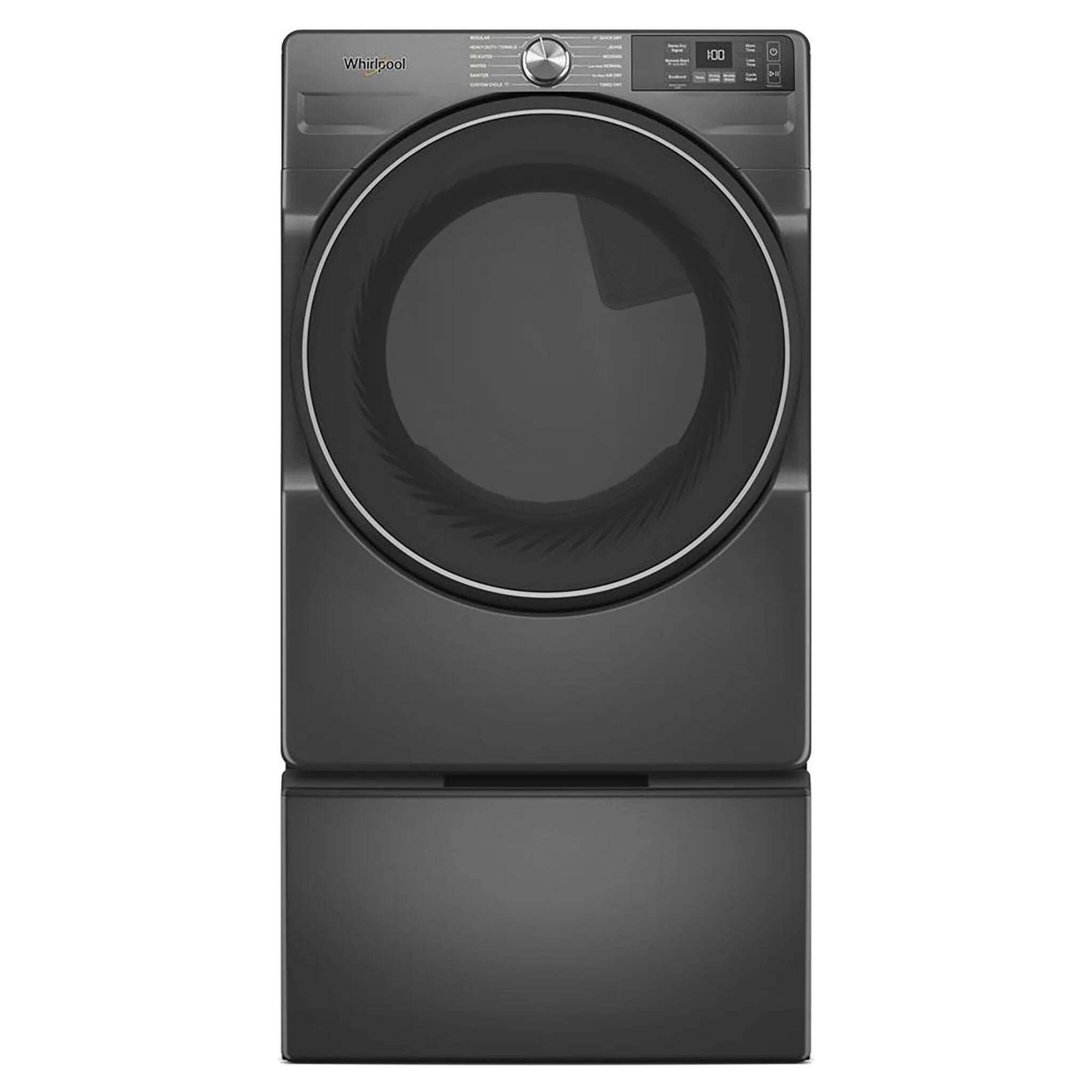 Whirlpool Volcano Black Electric Dryer with Wrinkle Shieldâą (7.4 Cu.Ft.) - YWED5720RU - Image 4