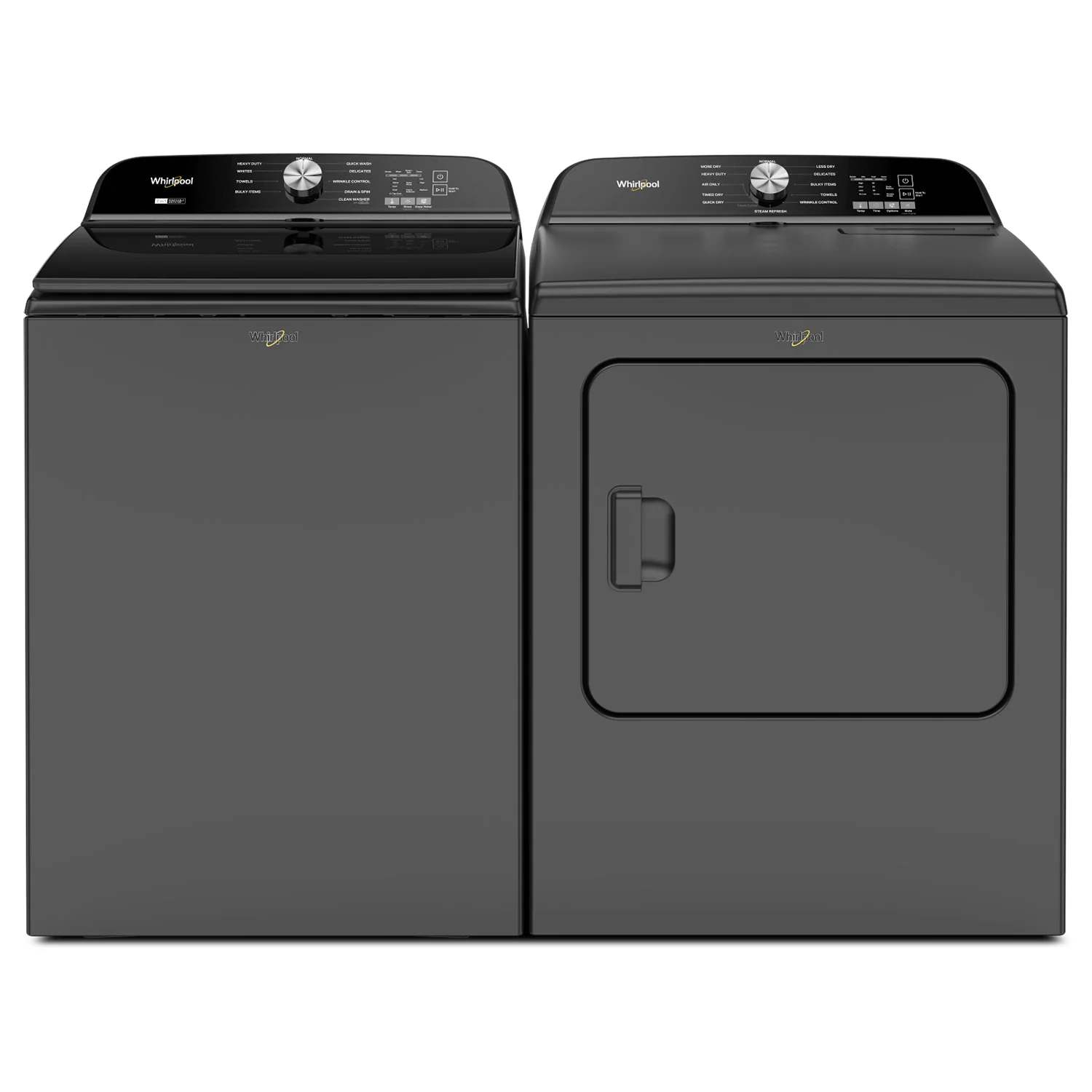 Whirlpool Volcano Black Gas Dryer (7.00 Cu Ft) - WGD6150PB - Image 4