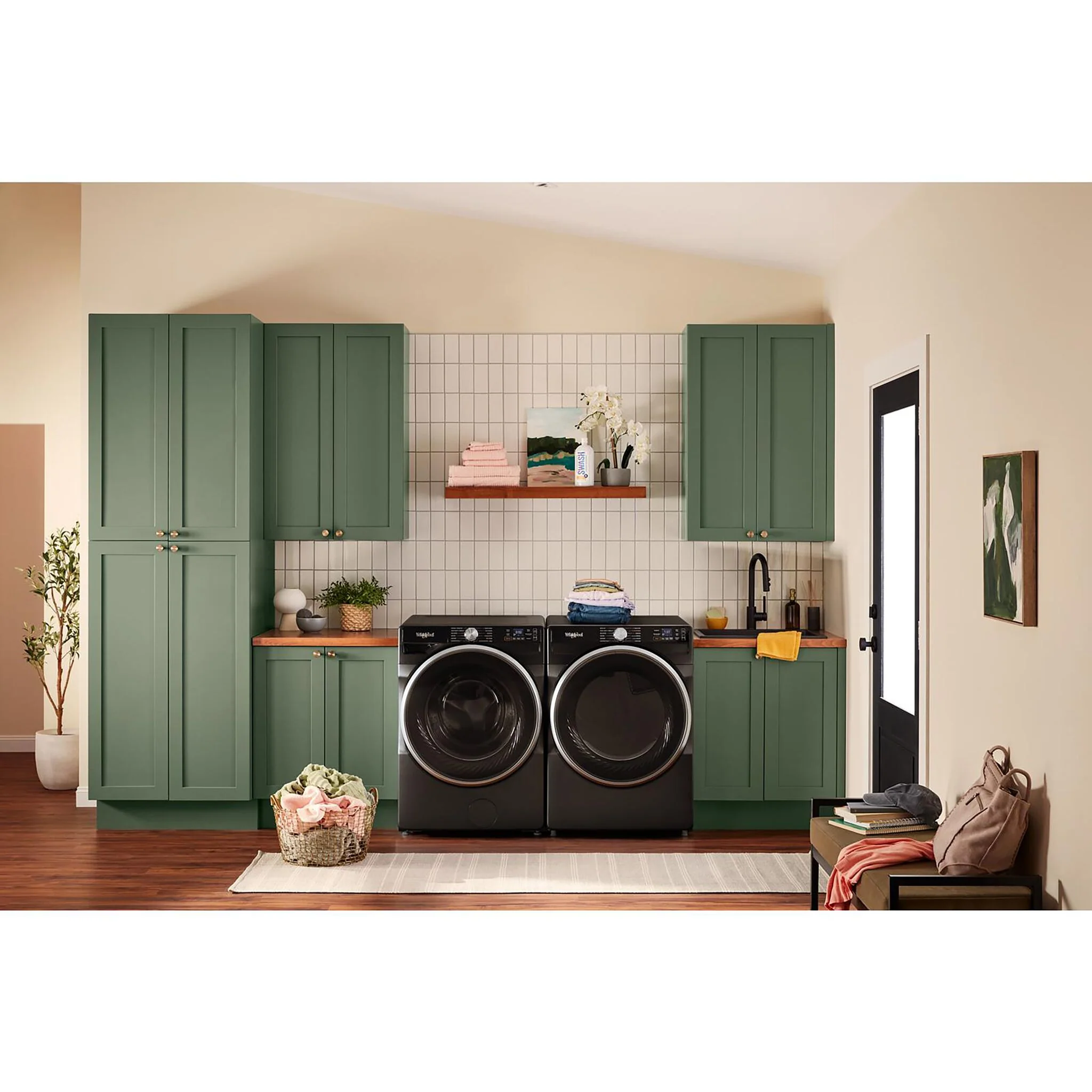 Whirlpool Volcano Black Gas Dryer with Wrinkle Shieldâą (7.4 Cu.Ft.) - WGD5720RU - Image 4