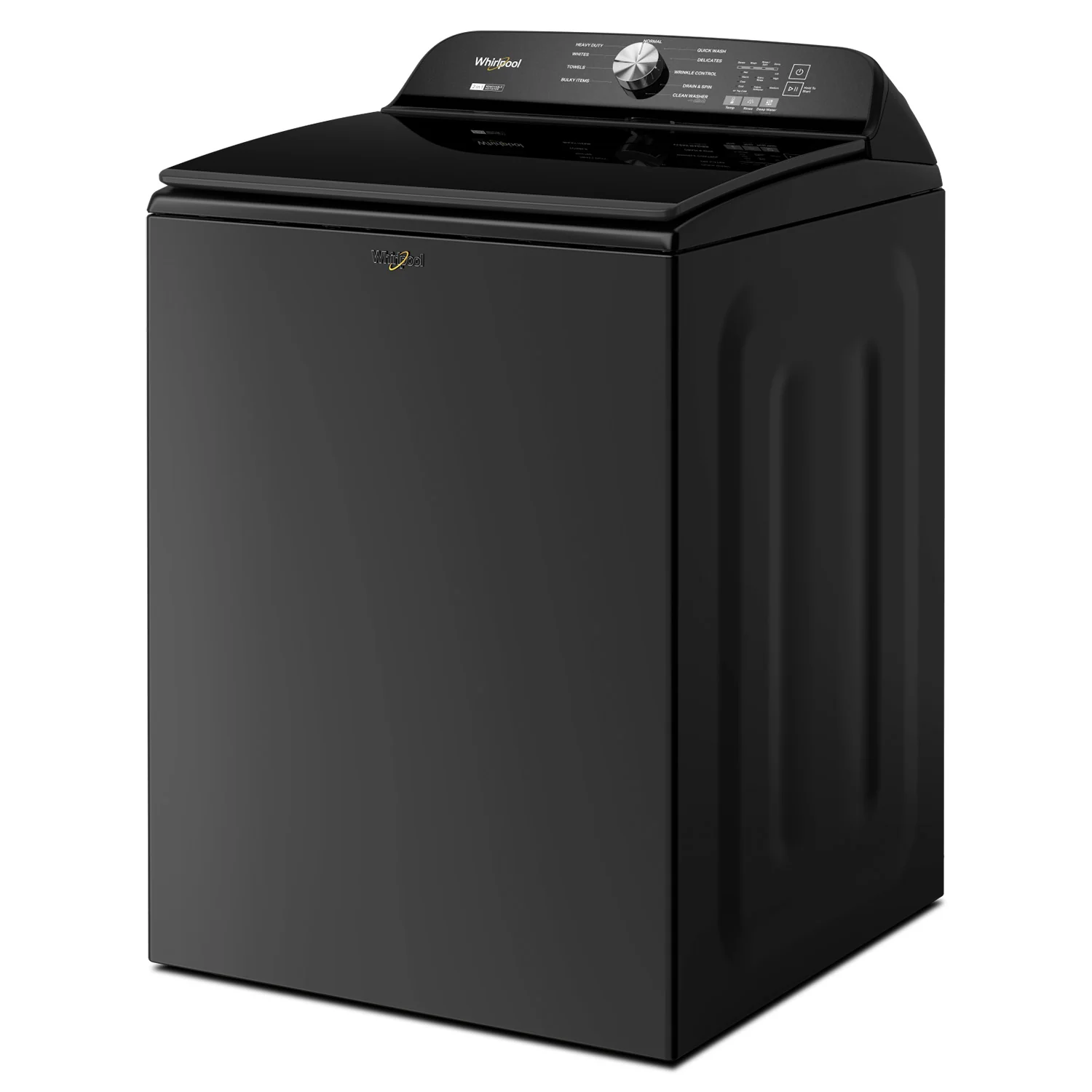 Whirlpool Volcano Black Top Load Washer (6.1 Cu Ft) - WTW6157PB - Image 3
