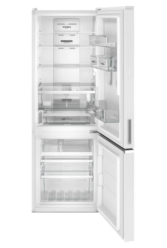 Whirlpool 24" 12.9 Cu. Ft. White Counter-Depth Bottom-Freezer Refrigerator - WRB533CZJW - Image 4