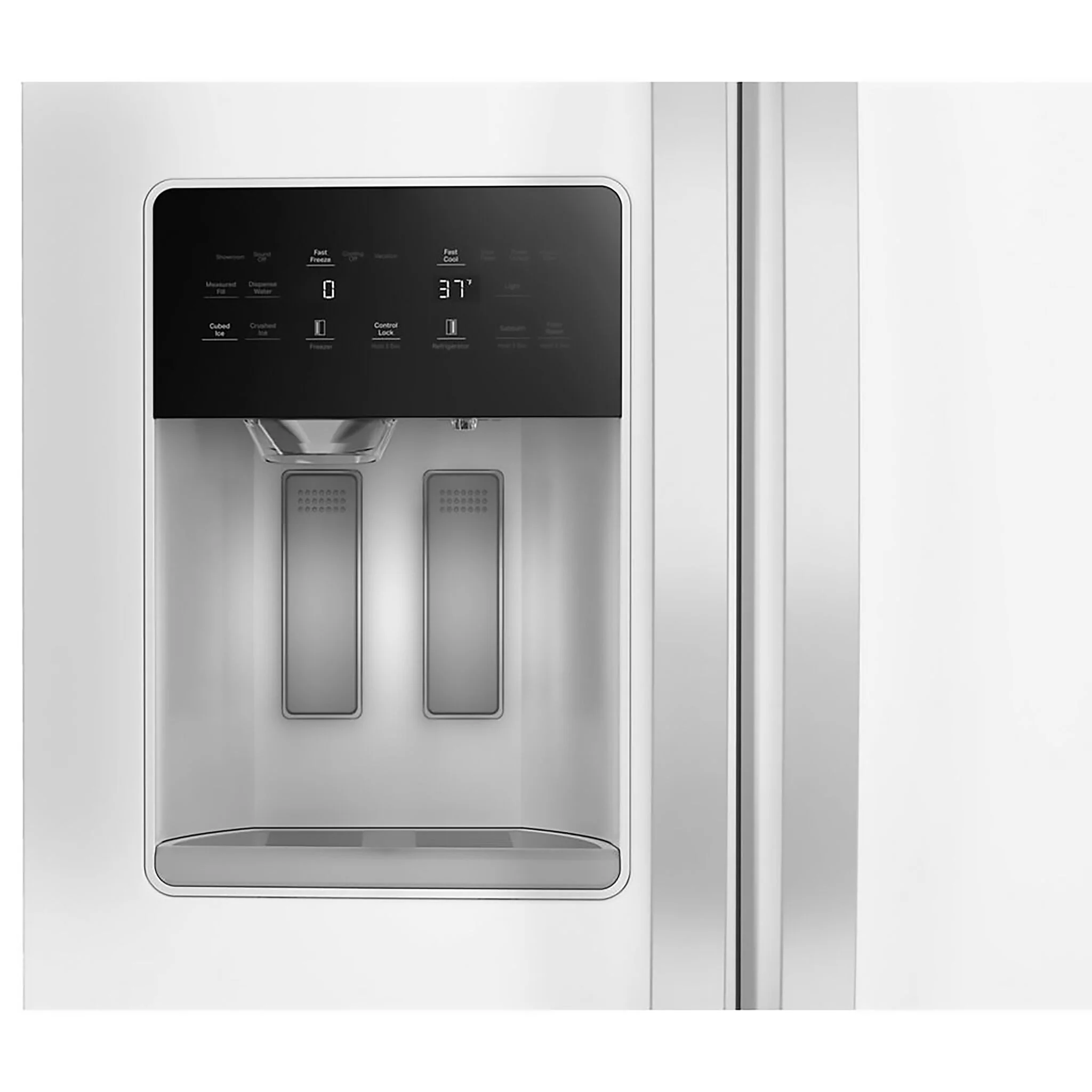 Whirlpool 36" 20.85 Cu. Ft. White Counter-Depth Side-by-Side Refrigerator - WRSC5536RW - Image 4