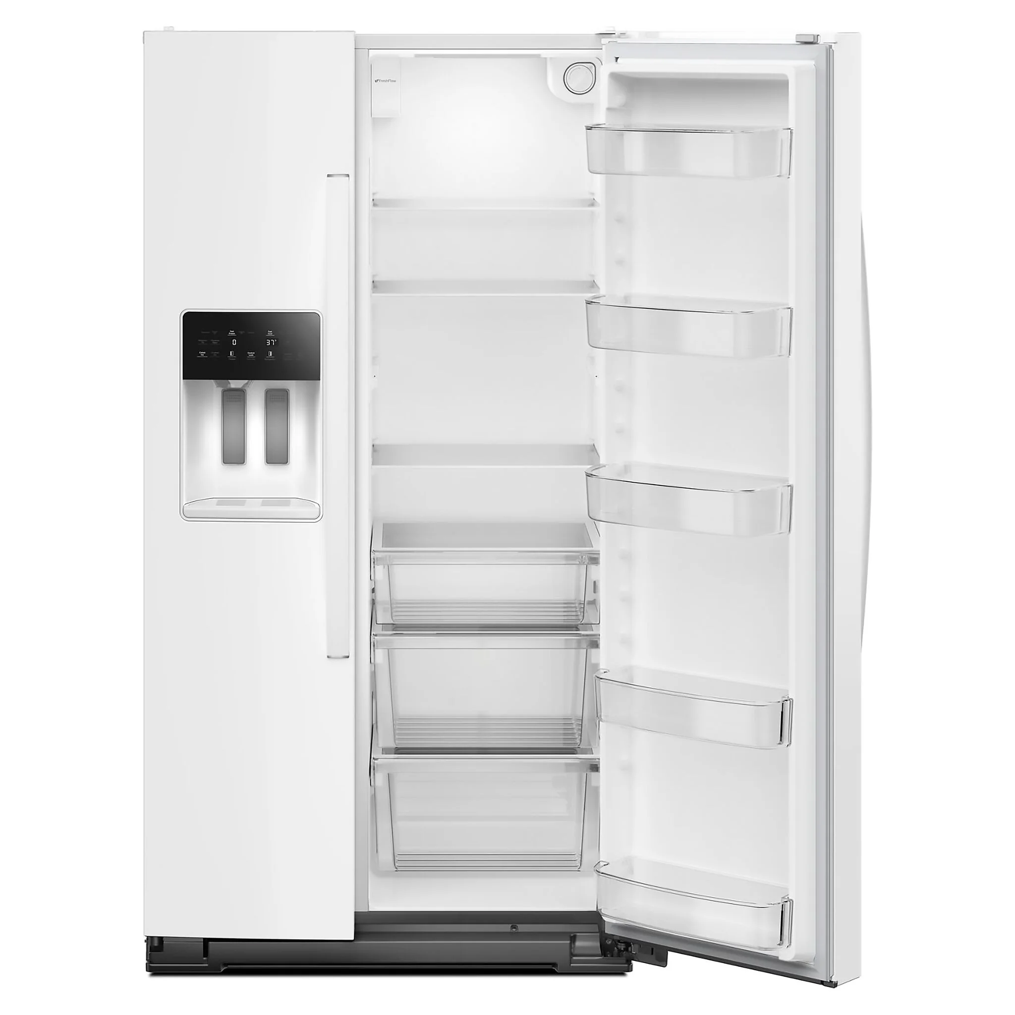 Whirlpool 36" 20.85 Cu. Ft. White Counter-Depth Side-by-Side Refrigerator - WRSC5536RW - Image 5