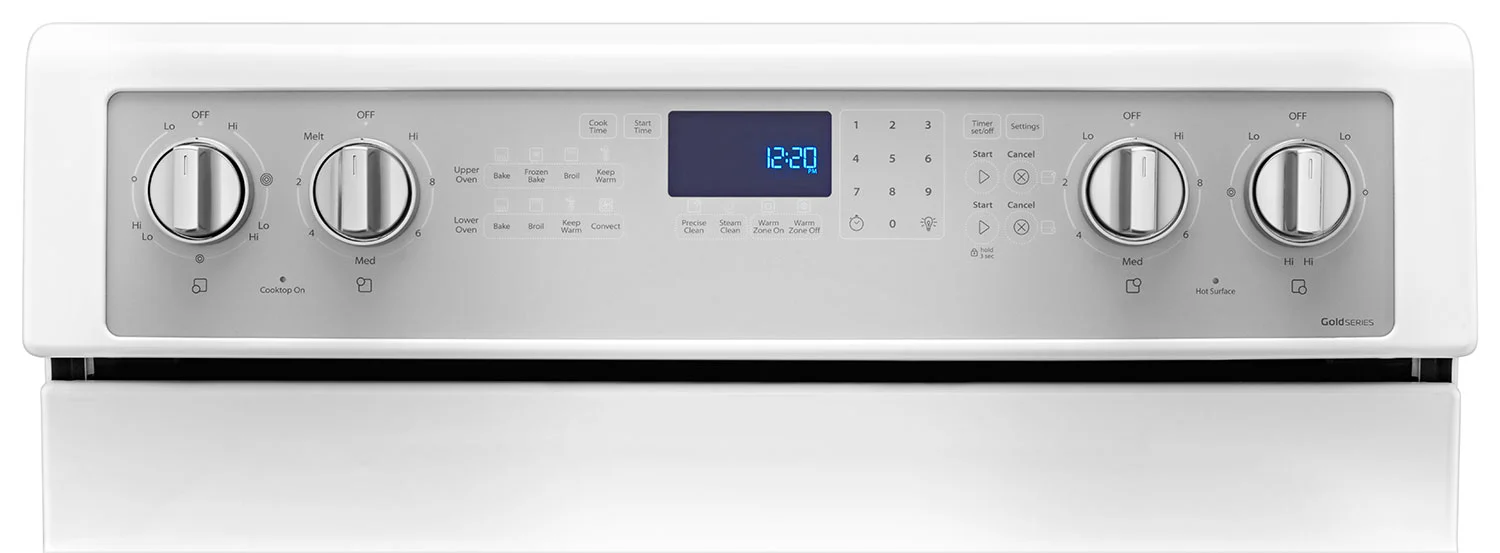 Whirlpool White Electric Double Range (6.7 Cu. Ft.) - YWGE745C0FH - Image 5