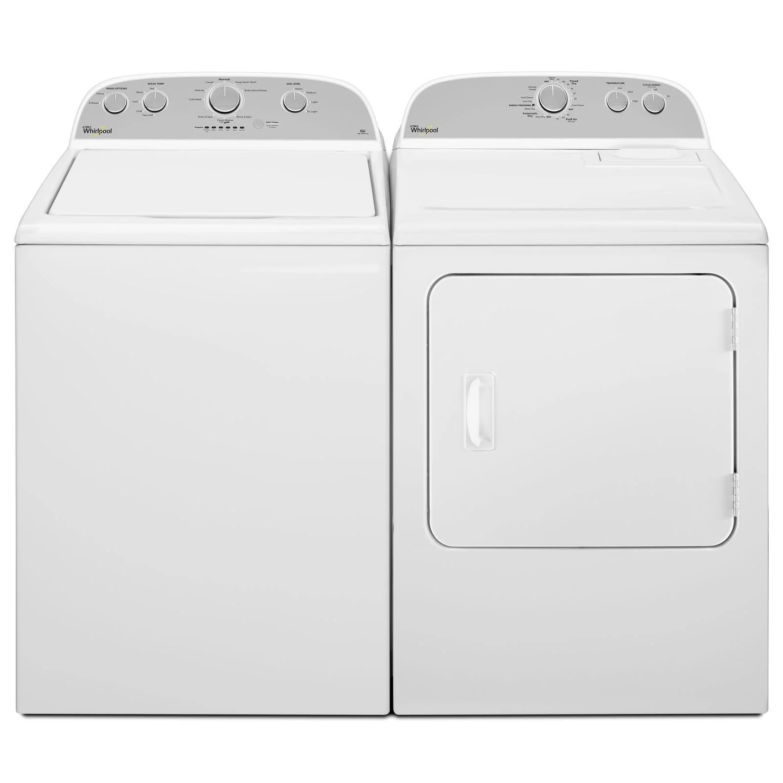 Whirlpool White Electric Dryer (7.0 Cu.Ft.) - YWED4815EW - Image 2