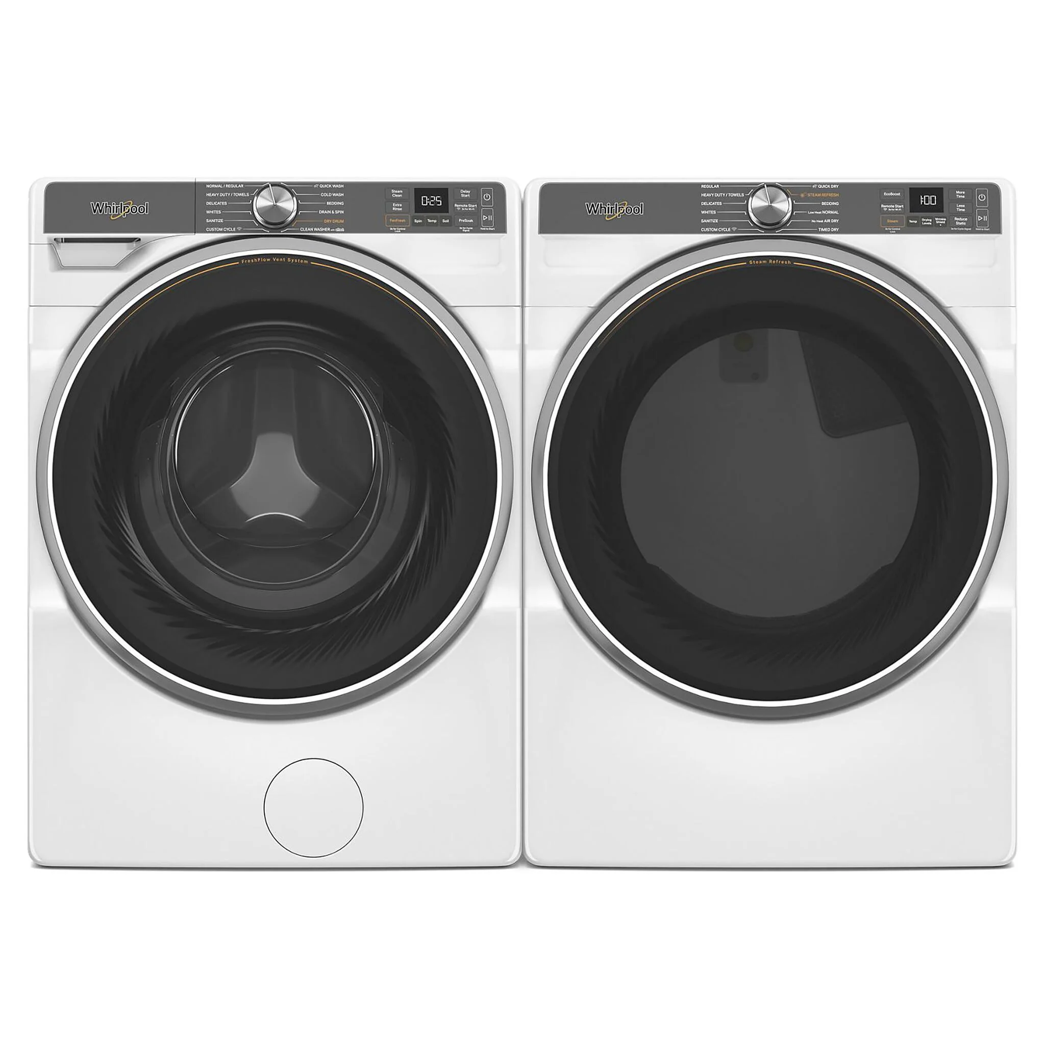 Whirlpool White Electric Dryer (7.4 Cu.Ft.) - YWED6720RW - Image 4