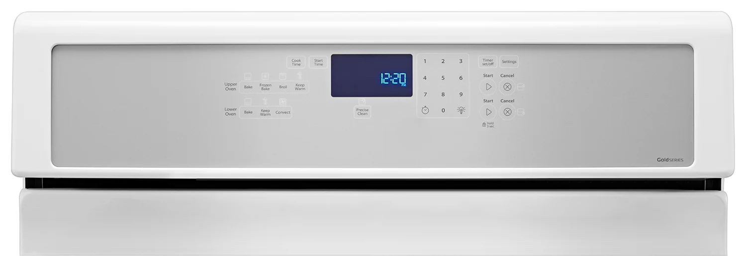 Whirlpool White Freestanding Double Gas Range (6.0 Cu. Ft.) - WGG745S0FH - Image 6