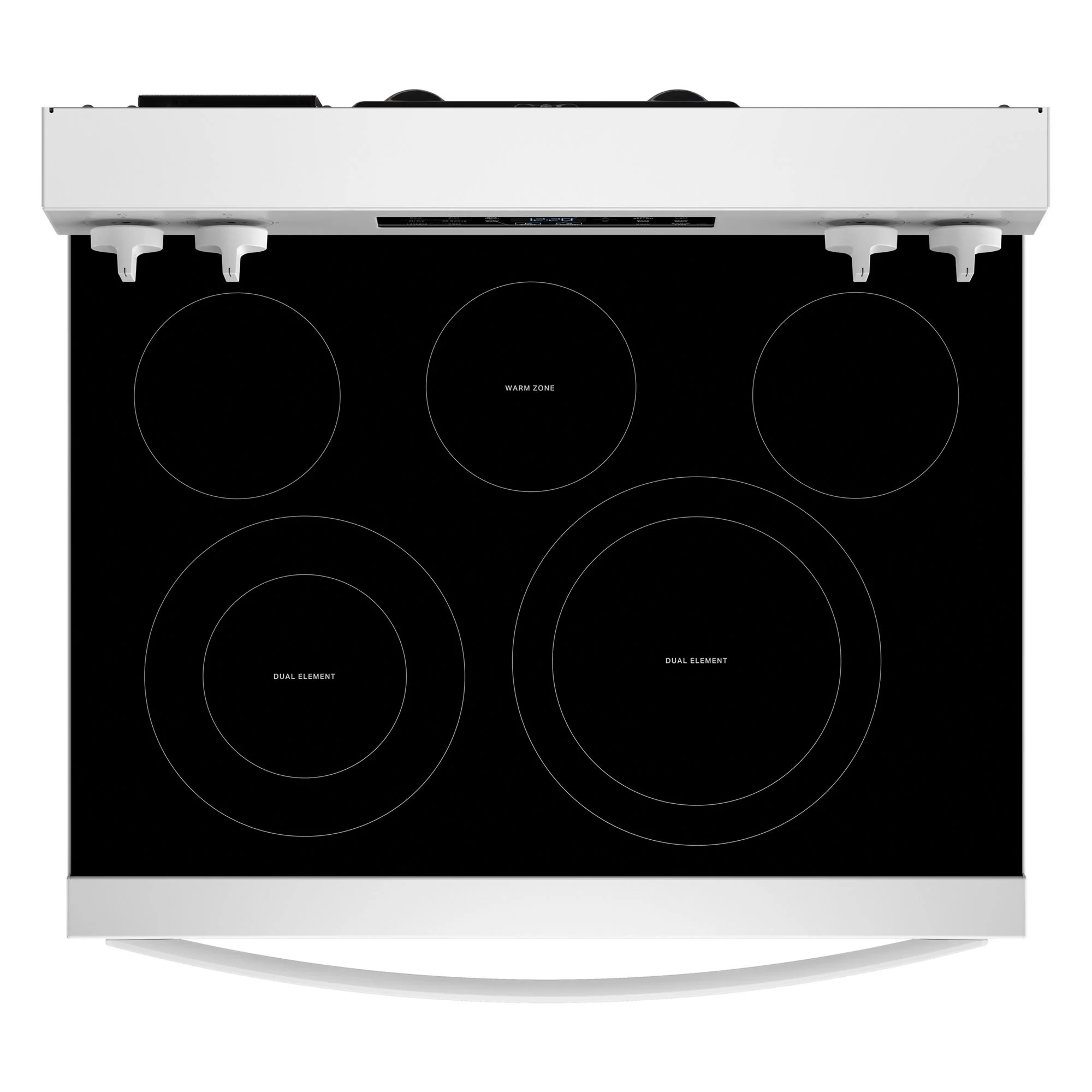 Whirlpool White Freestanding Electric Single Oven Convection Range (5.3 Cu. Ft.) - YWFES5730SW - Image 5