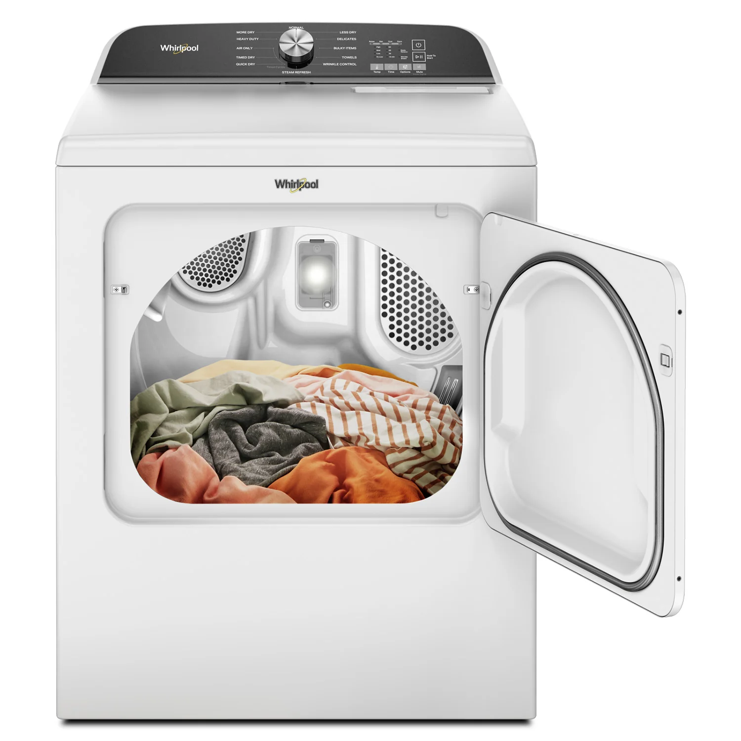 Whirlpool White Gas Dryer (7.00 Cu Ft) - WGD6150PW - Image 3