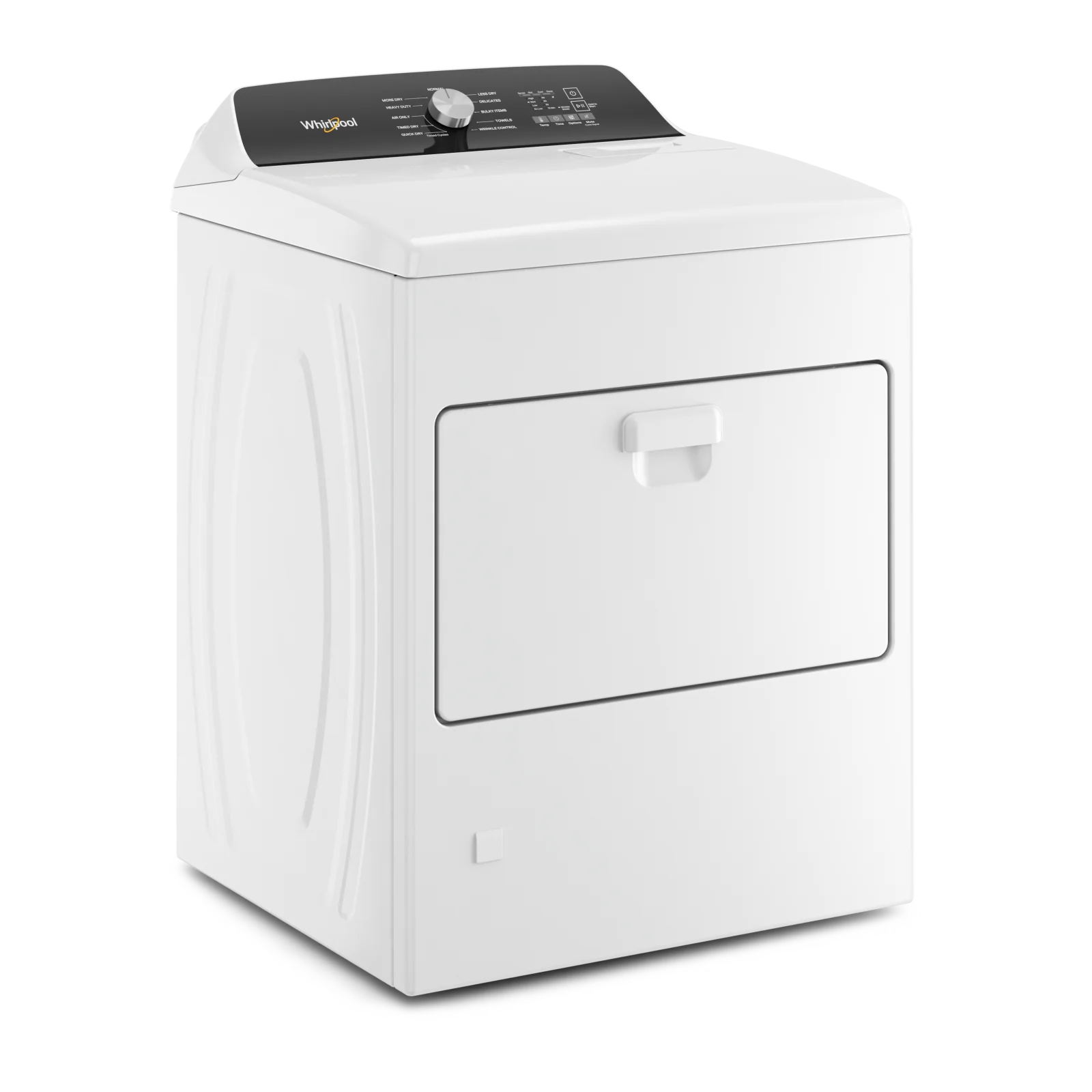 Whirlpool White Gas Dryer with Moisture Sensing (7.0 Cu.Ft) - WGD5010LW - Image 2