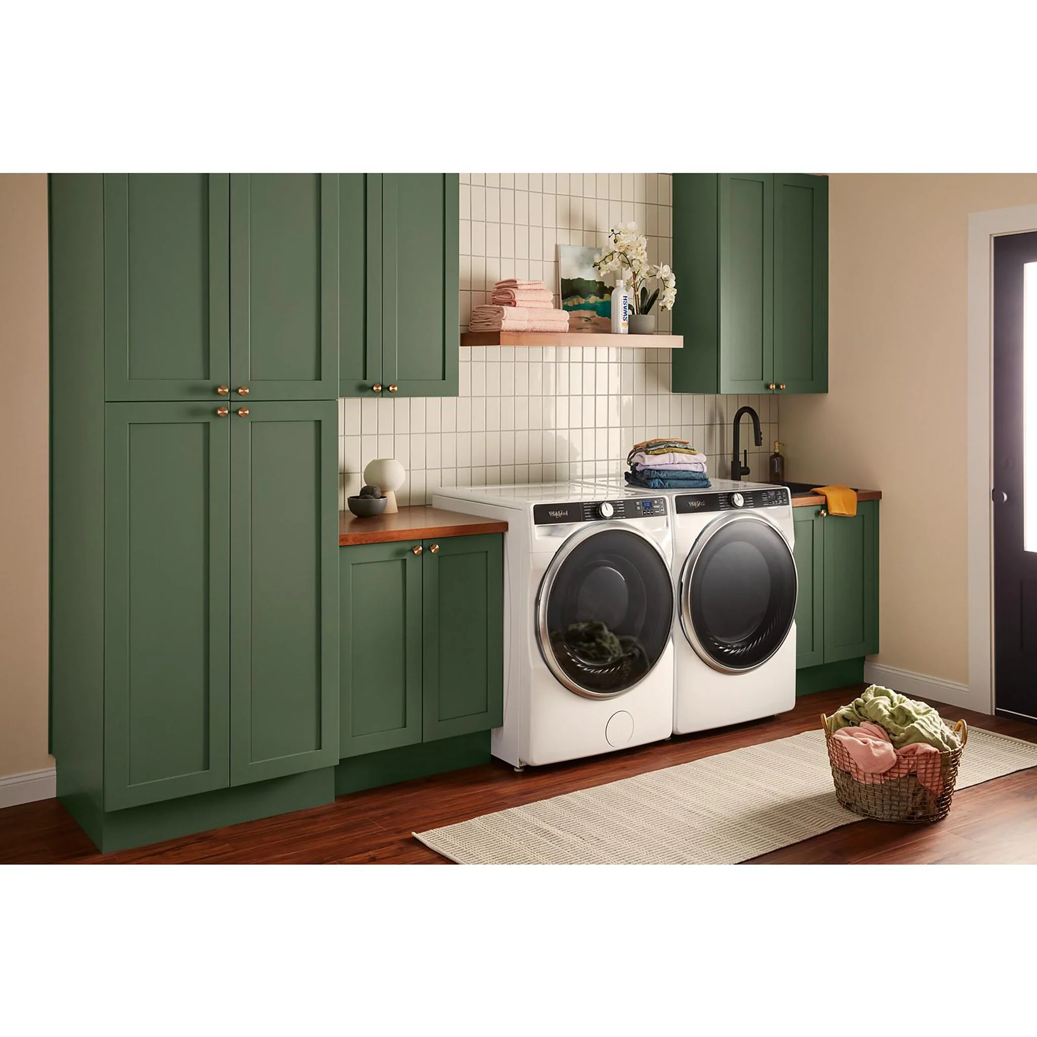 Whirlpool White Gas Dryer with Wrinkle Shield™ (7.4 Cu.Ft.) - WGD6720RW - Image 4