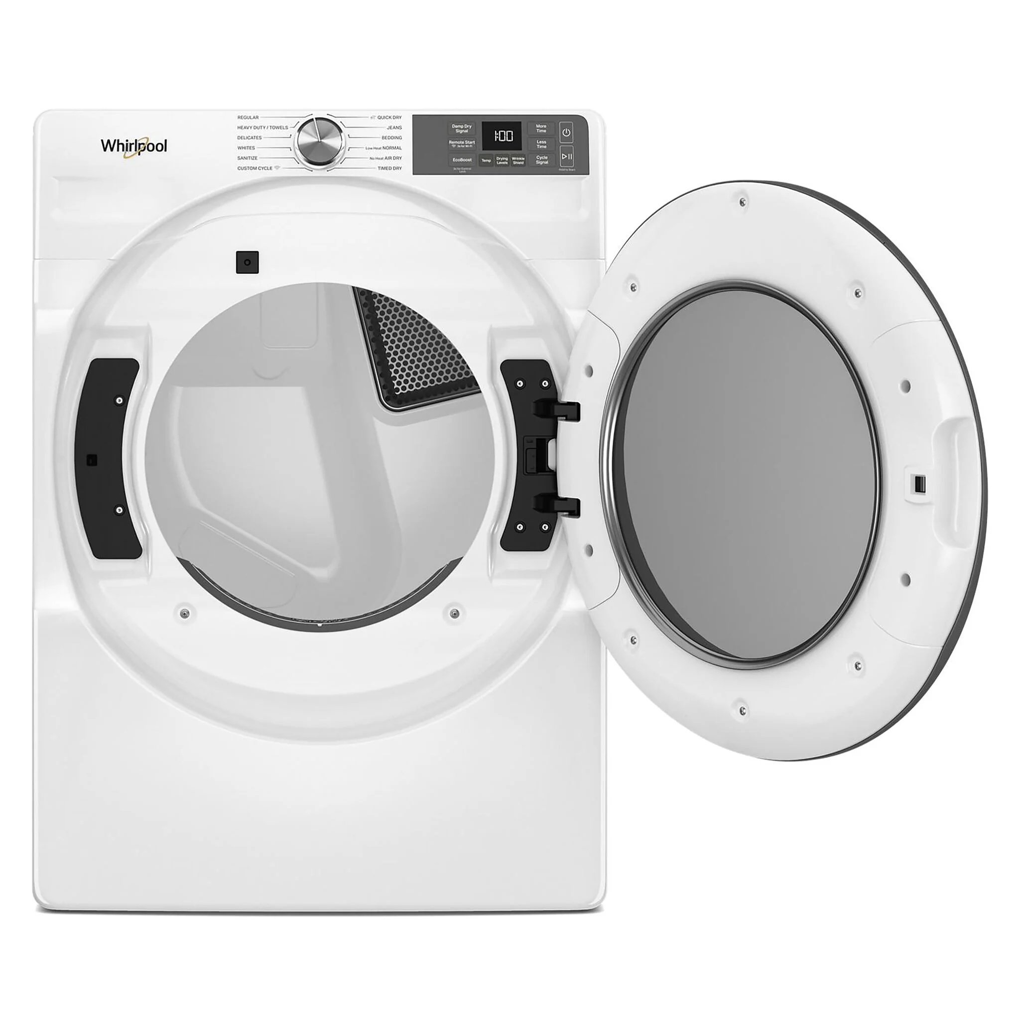 Whirlpool White Gas Dryer with Wrinkle Shield™ (7.4 Cu.Ft.) - WGD5720RW - Image 3