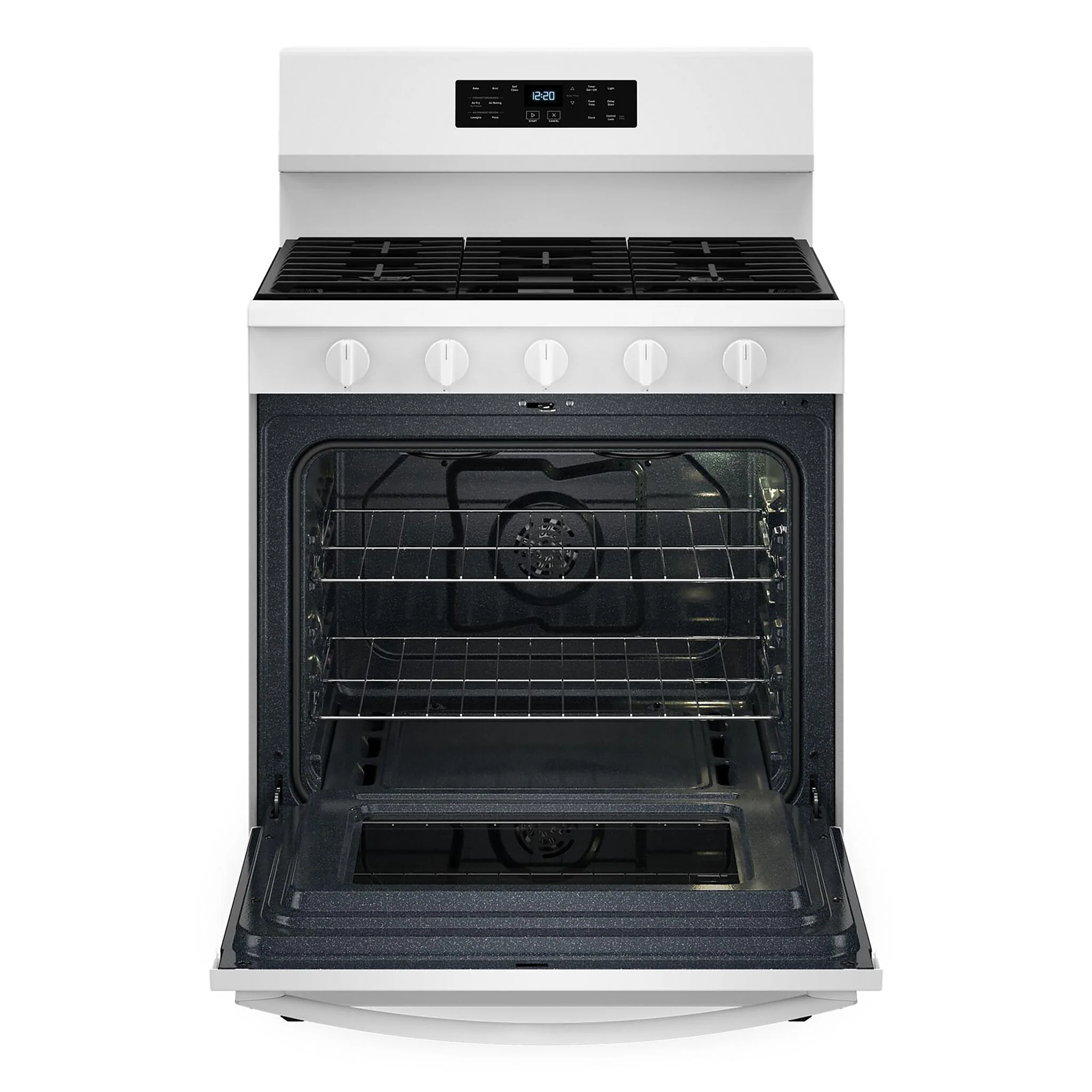 Whirlpool White Gas Freestanding Range (5 Cu.Ft.) - WFGS5030RW - Image 2