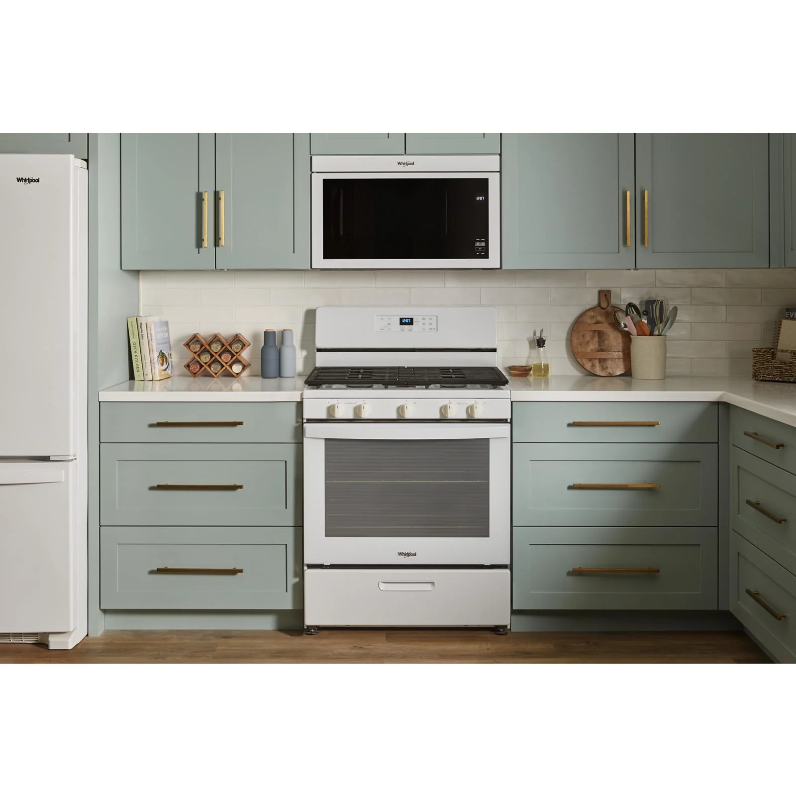 Whirlpool White Over-the-Range Microwave (1.10 Cu Ft) - YWMMF5930PW - Image 4
