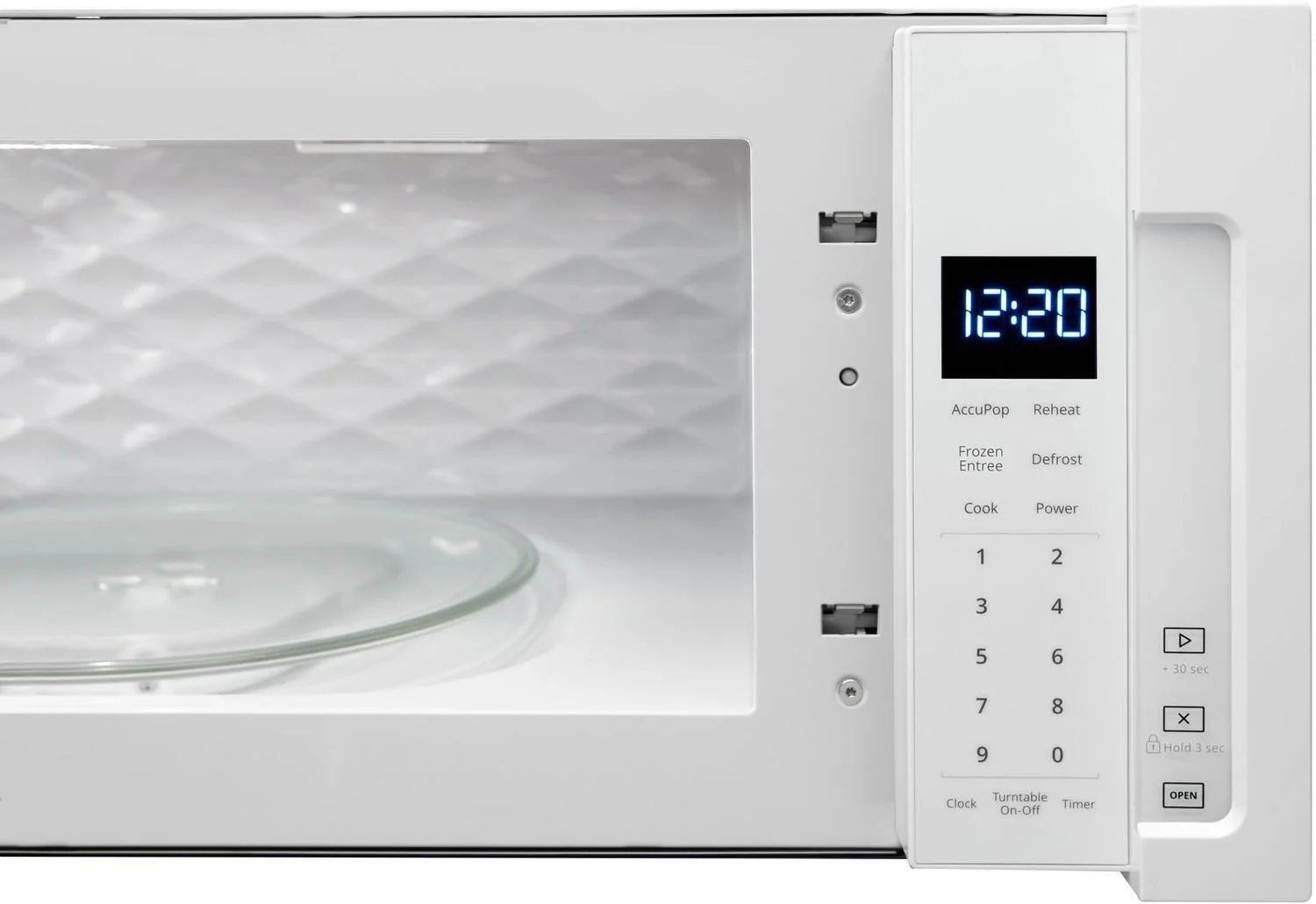 Whirlpool White Over-the-Range Microwave and Hood Combination (1.1 Cu. Ft.) - YWML55011HW - Image 3