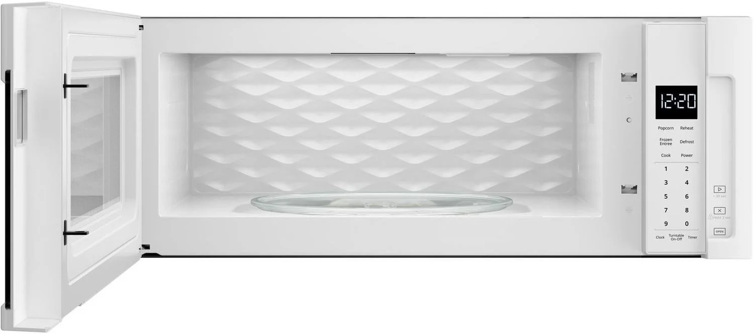 Whirlpool White Over-the-Range Microwave and Hood Combination (1.1 Cu. Ft.) - YWML55011HW - Image 5