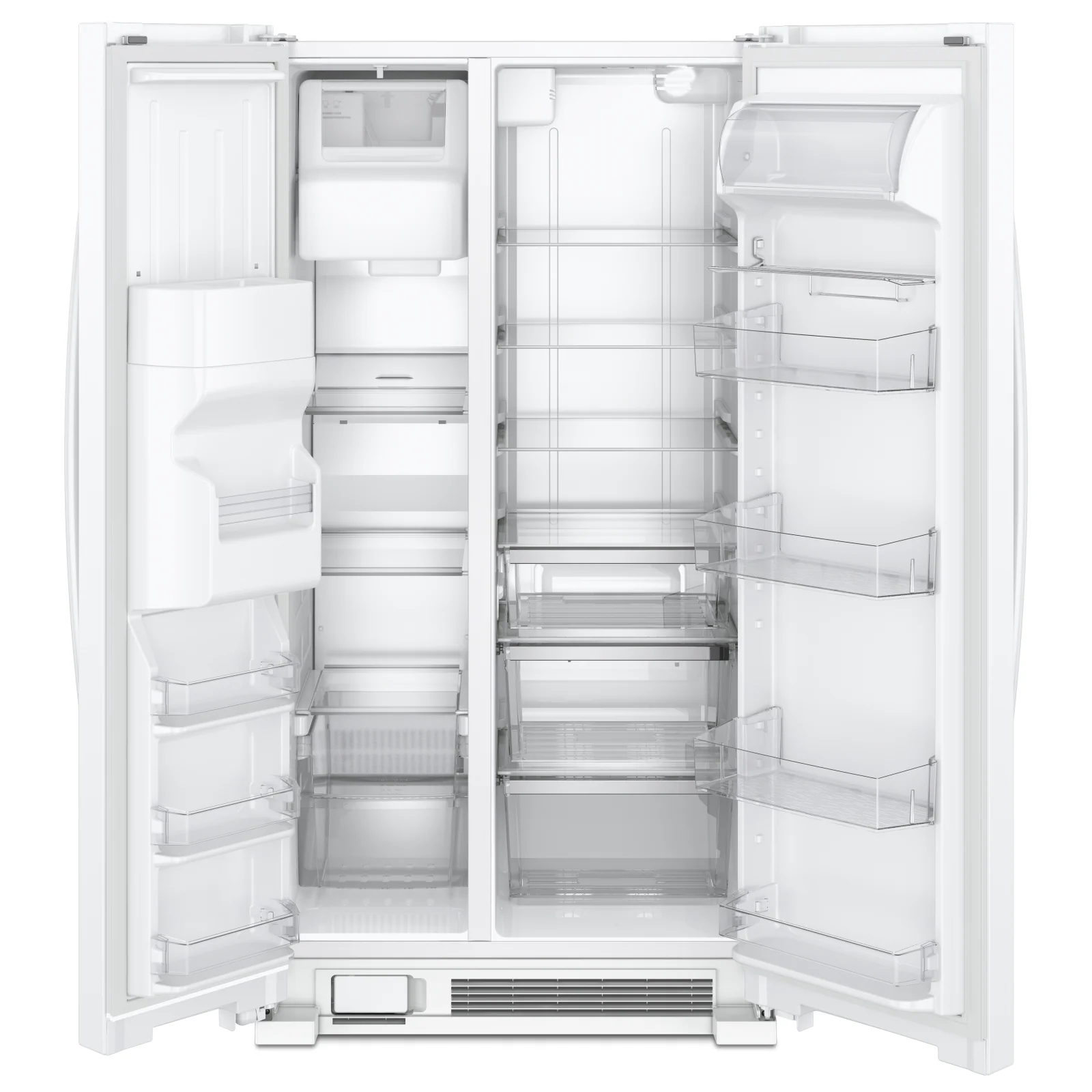 Whirlpool 32.75" 21 Cu. Ft. White Side-by-Side Refrigerator - WRS321SDHW - Image 3