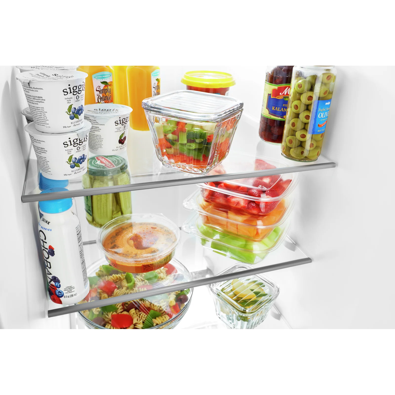 Whirlpool 32.75" 21 Cu. Ft. White Side-by-Side Refrigerator - WRS321SDHW - Image 5