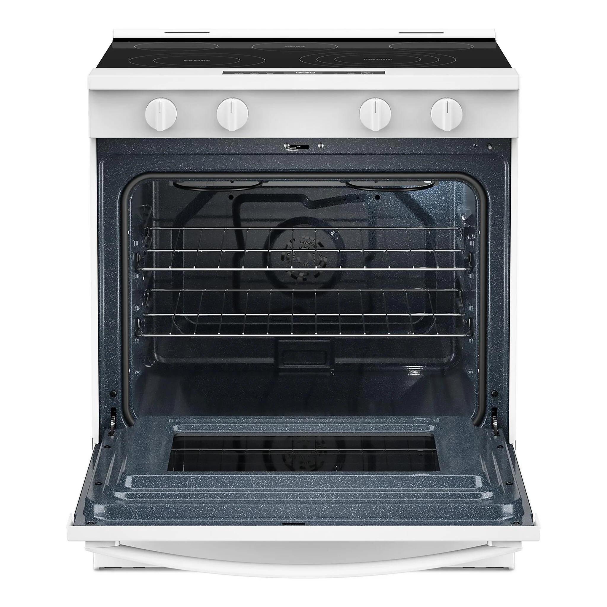 Whirlpool White Slide-In Electric Convection Range (5.3 cu.ft.) - YWSES5030SW - Image 3
