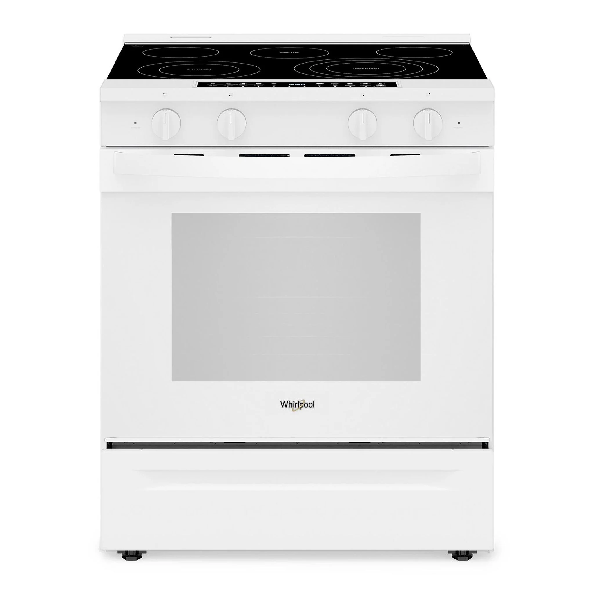 Whirlpool White Slide-In Electric Range (5.3 Cu.Ft.) - YWSES7530RW