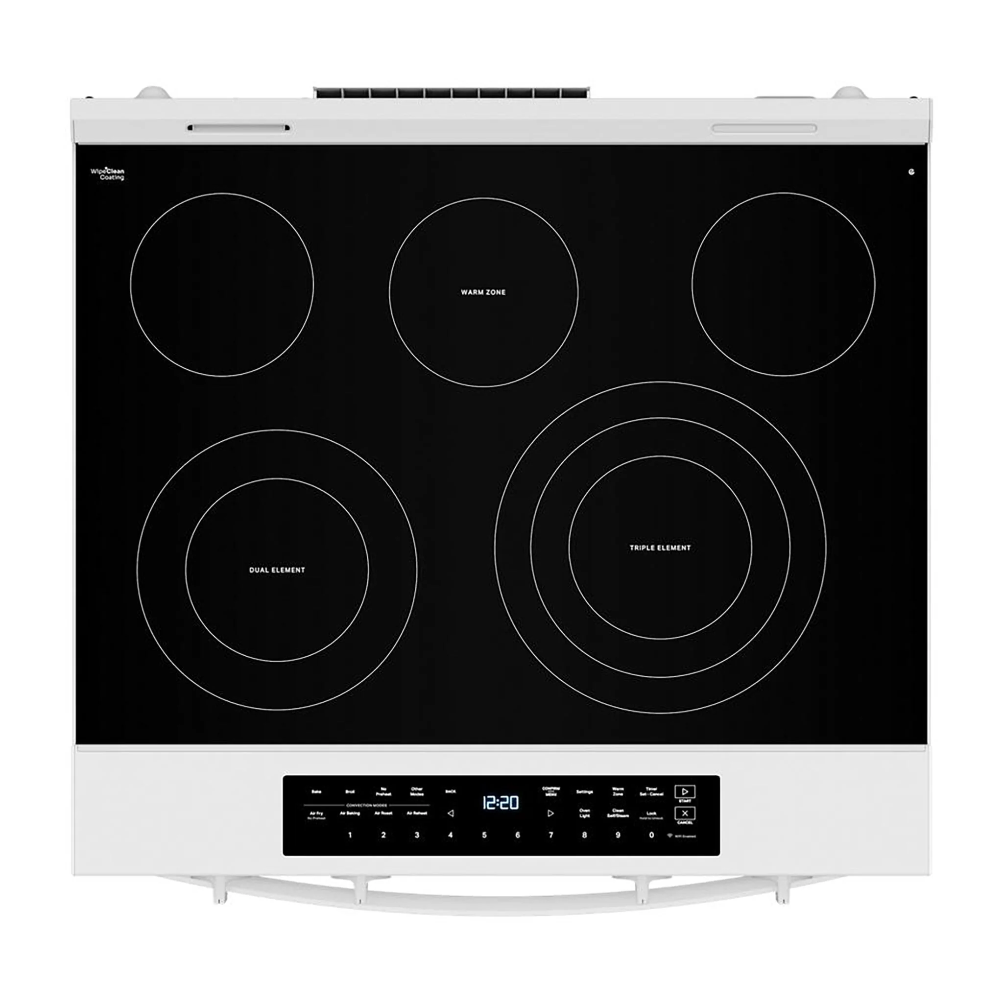 Whirlpool White Slide-In Electric Range (5.3 Cu.Ft.) - YWSES7530RW - Image 3