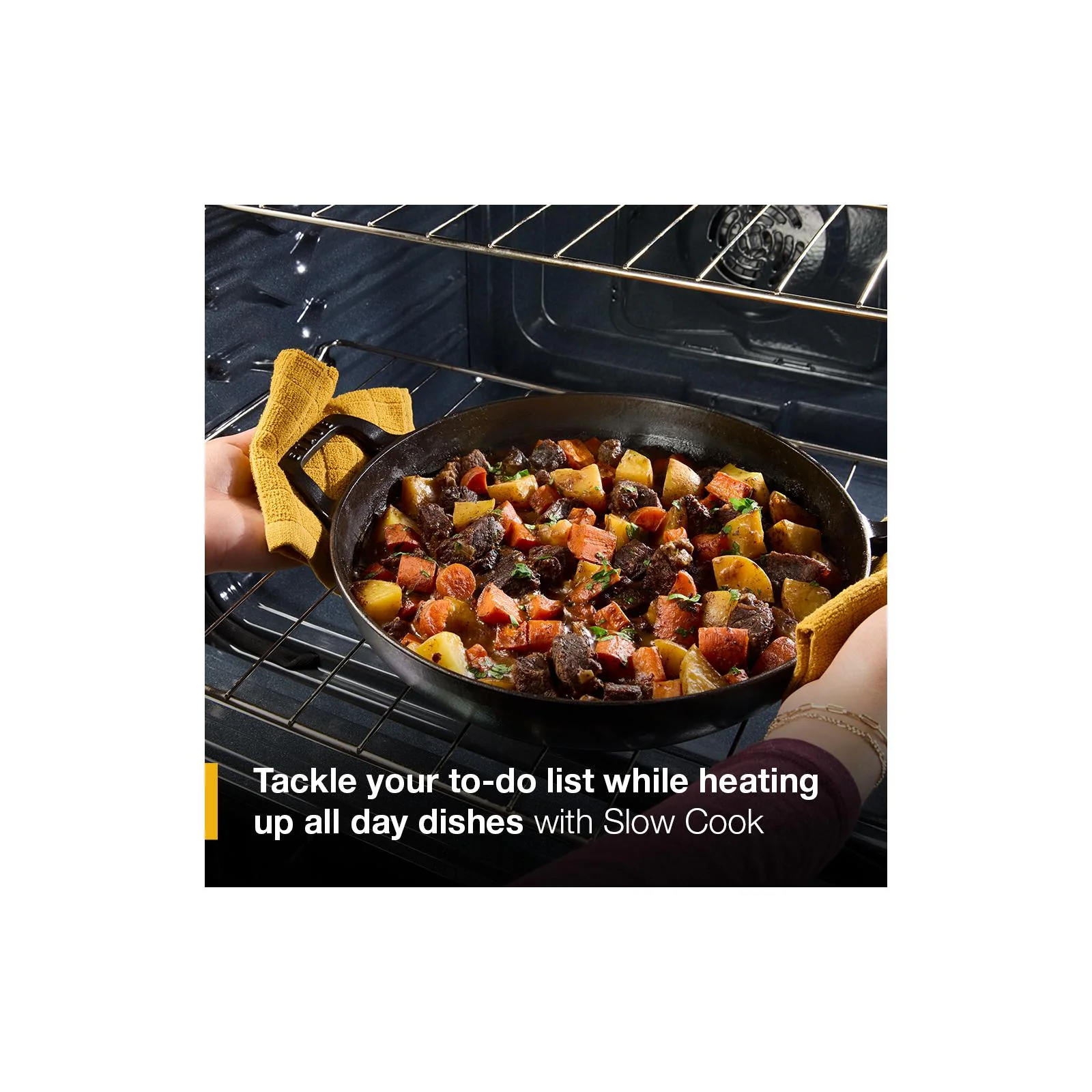 Whirlpool Fingerprint Resistant Stainless Steel Slide-In Smart Electric Convection Range (5.3 Cu. Ft.) - YWSES4530TZ - Image 12