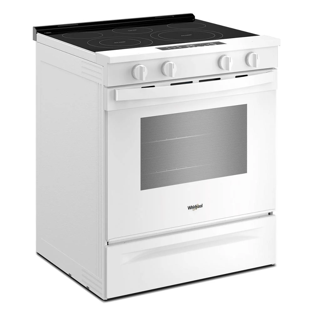 Whirlpool White Slide-In Smart Electric Range (5.3 Cu. Ft.) - YWSES3330TW - Image 4