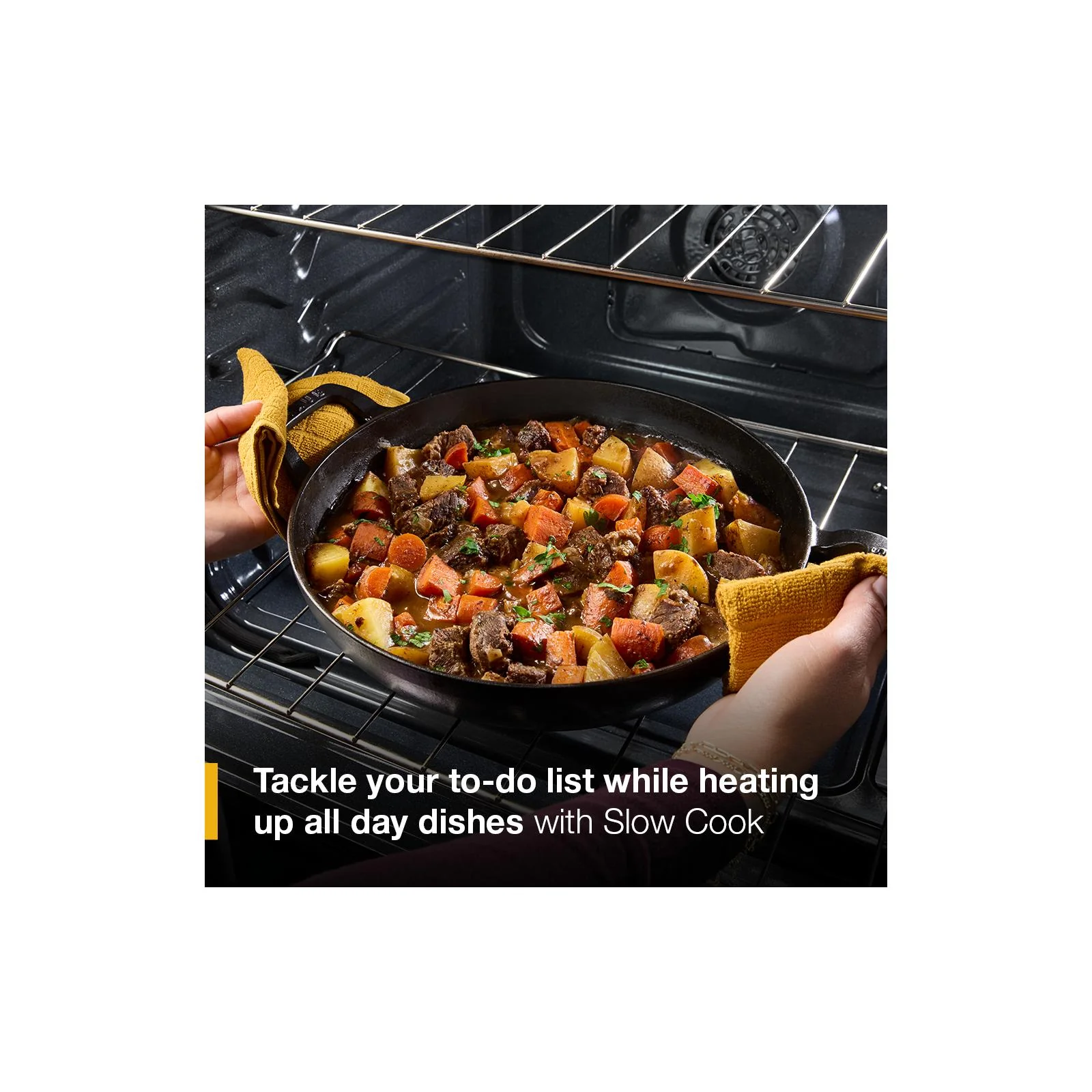 Whirlpool Fingerprint Resistant Stainless Steel Slide-In Smart Gas Convection Range (5.0 Cu. Ft.) - WSGS4530TZ - Image 15