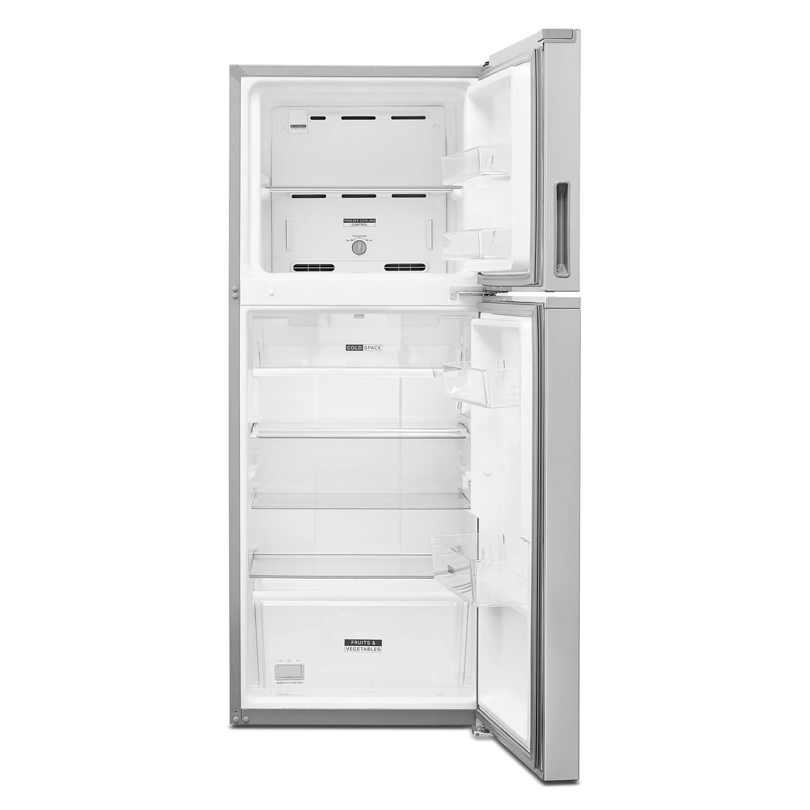 Whirlpool 24.5" 11.6 Cu. Ft. White Top-Freezer Refrigerator - WRT312CZJW - Image 4