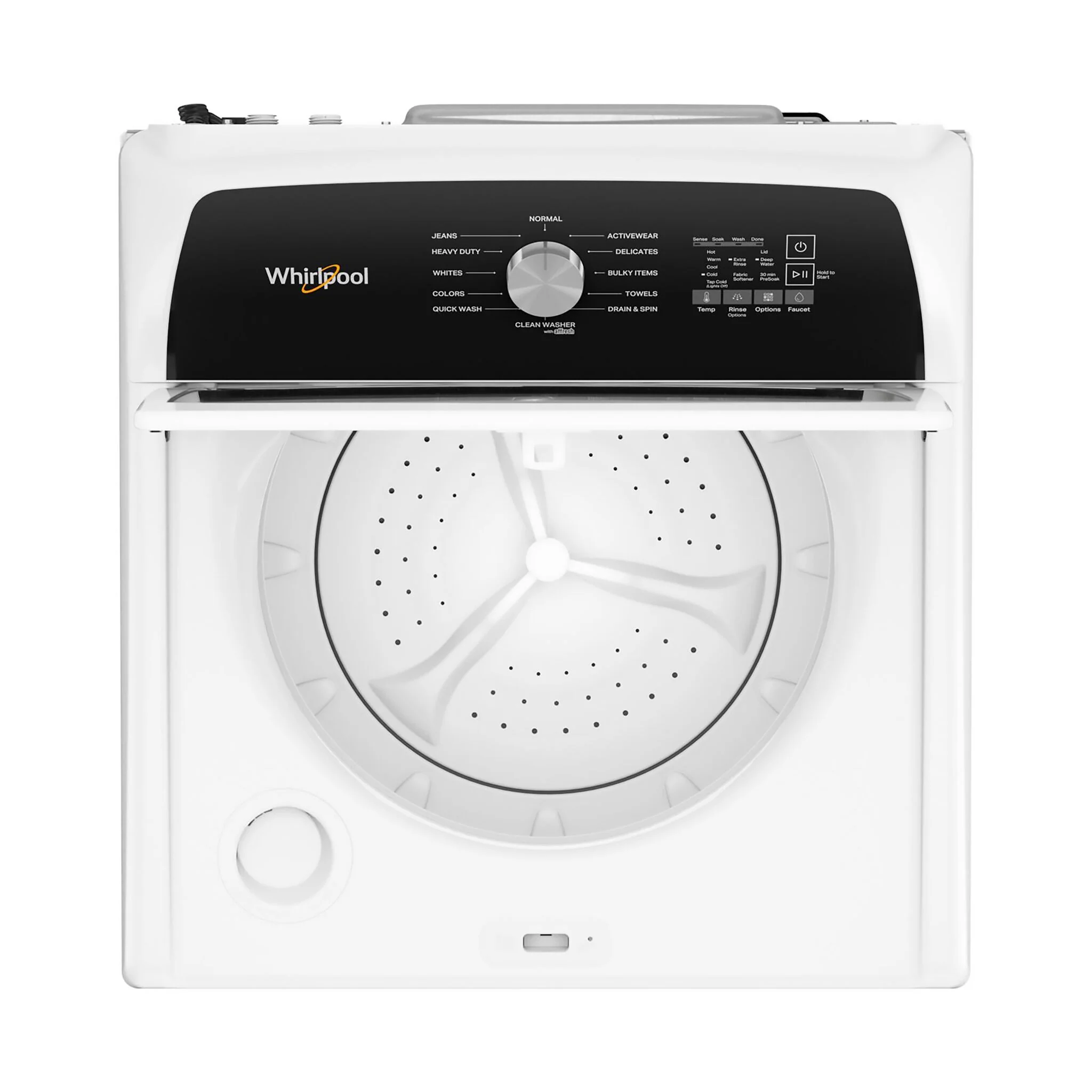 Whirlpool White Top Load Washer (5.3 Cu.ft.) - WTW5020SW - Image 2