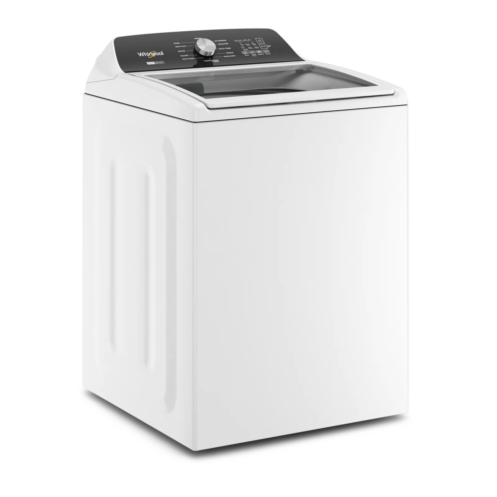 Whirlpool White Top Load Washer with Removable Agitator (5.4 Cu Ft) - WTW5057LW - Image 3