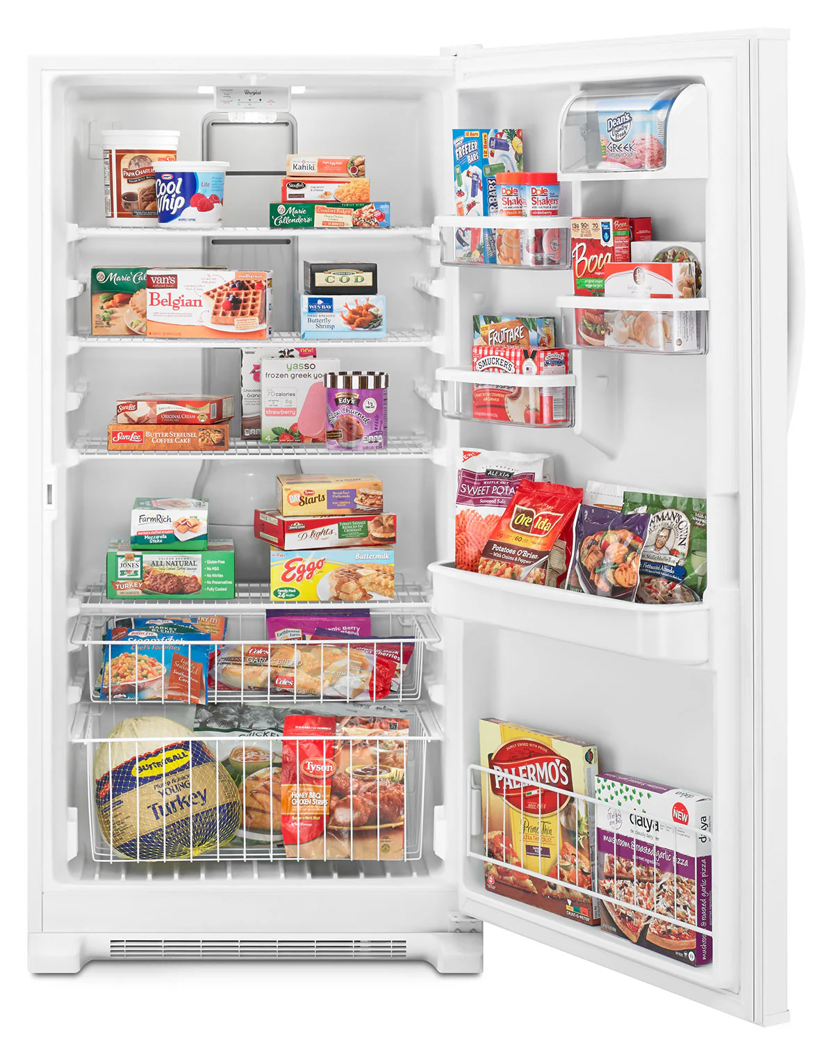 Whirlpool White Frost Free Upright Freezer (19.6 Cu. Ft.) - WZF79R20DW - Image 3
