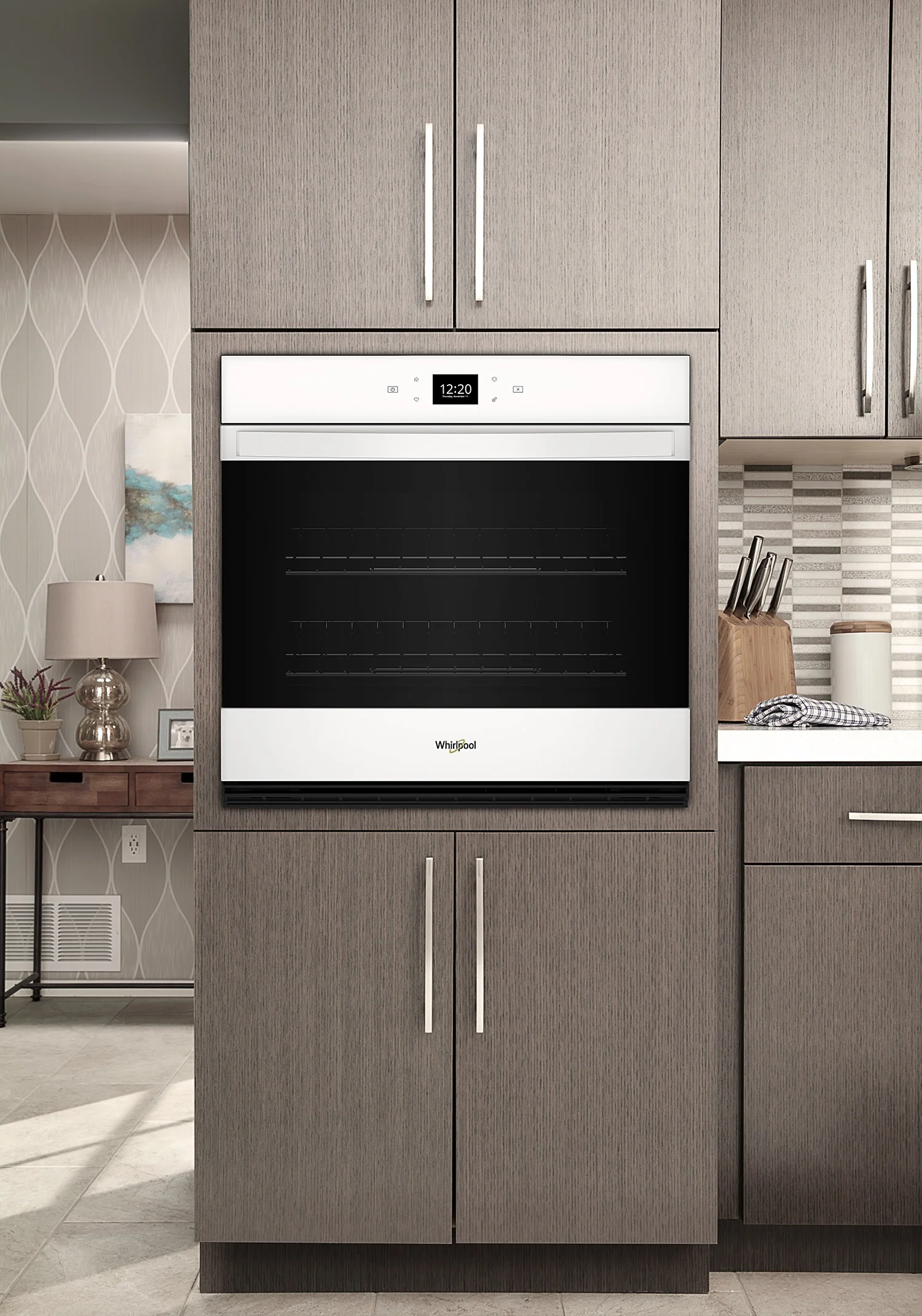 Whirlpool White Wall Oven (5.00 Cu Ft) - WOES5030LW - Image 8