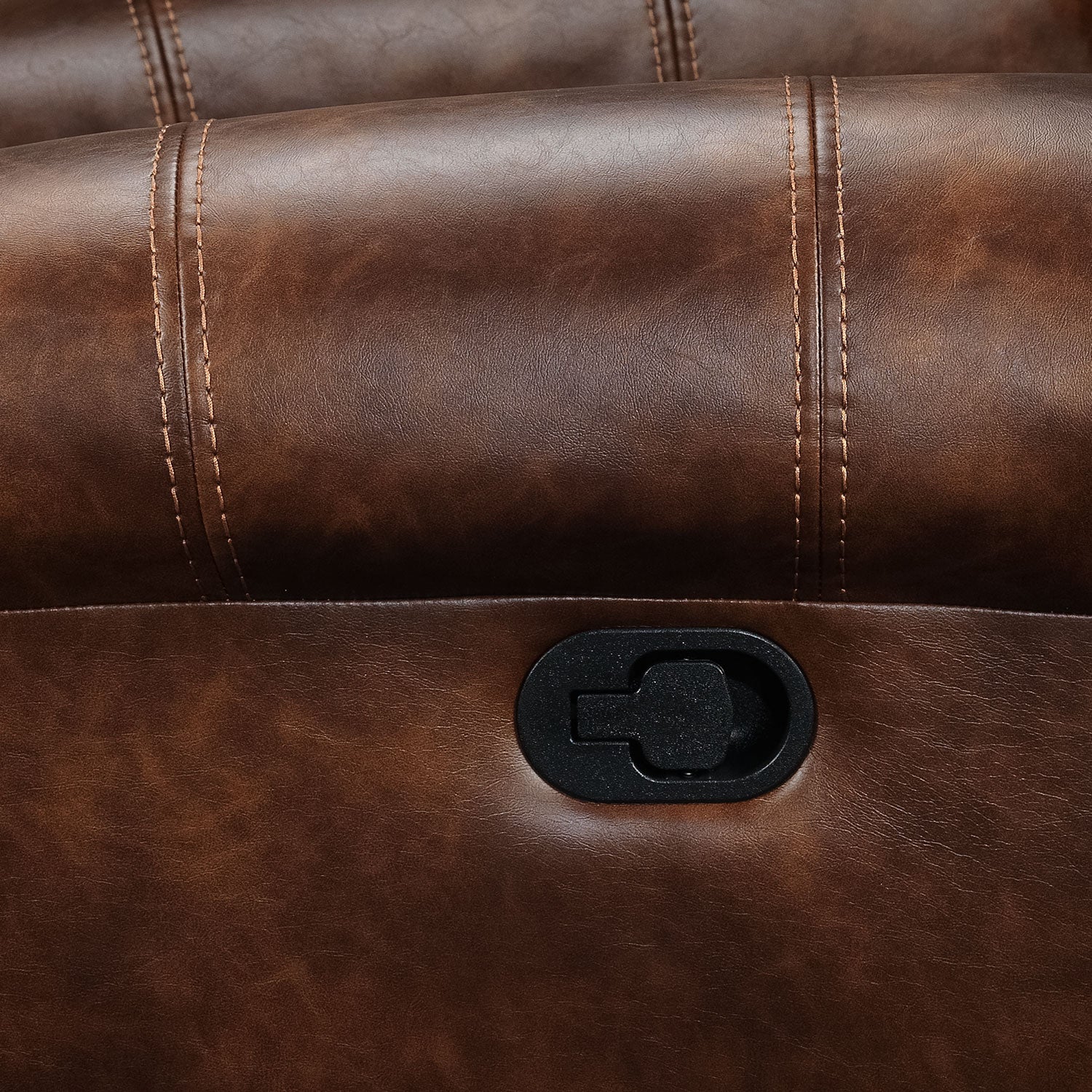 Whitaker Reclining Sofa - Brown - Image 6