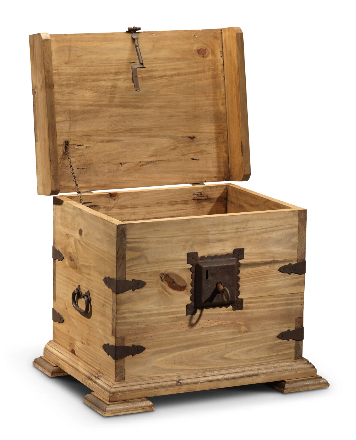 Wilcott End Table - Natural Pine - Image 2