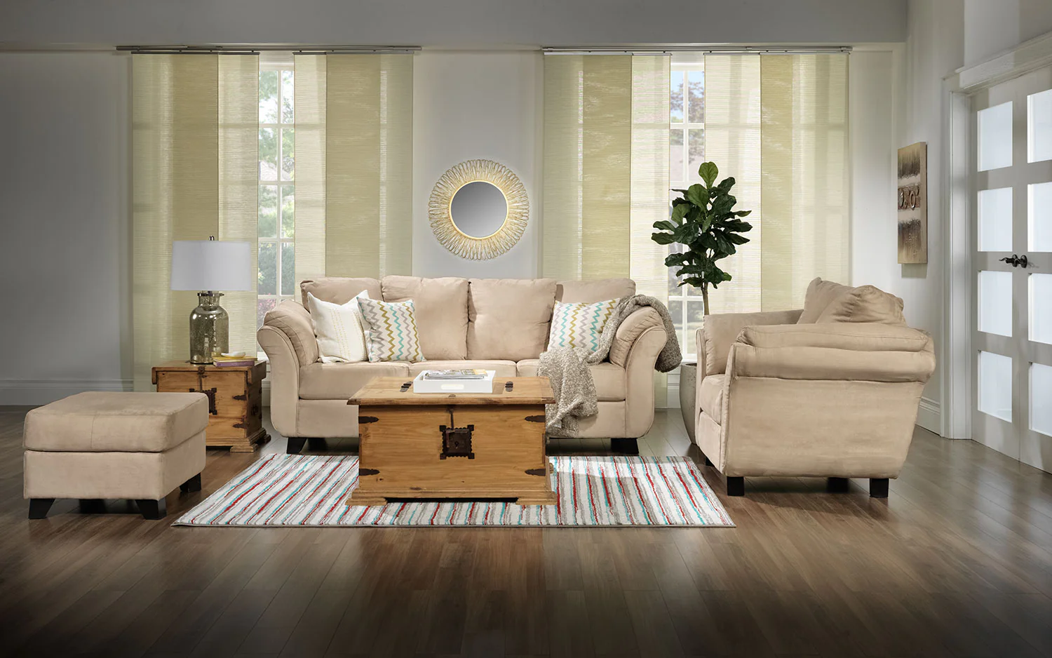Wilcott End Table - Natural Pine - Image 4