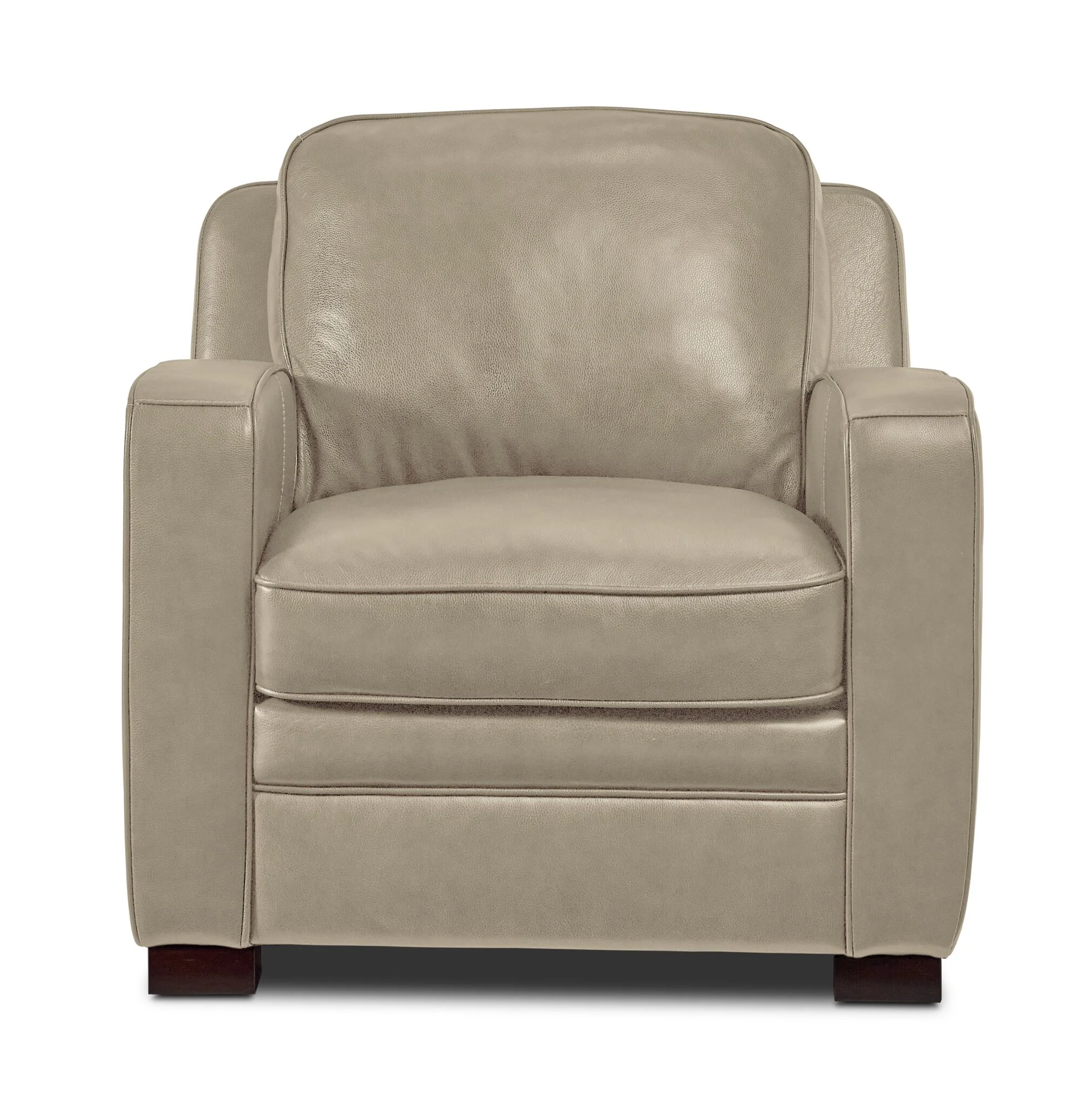 Wilmington Leather Chair - Ivory - Image 2