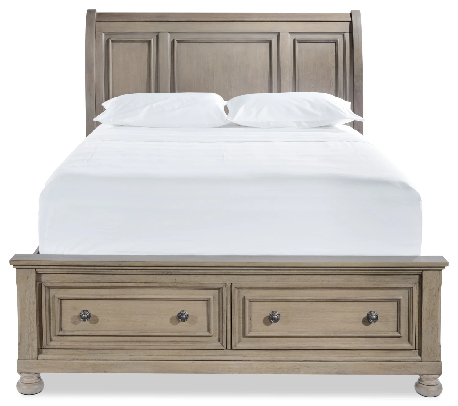 Windchester 3-Piece King Storage Bed - Grey - Image 3
